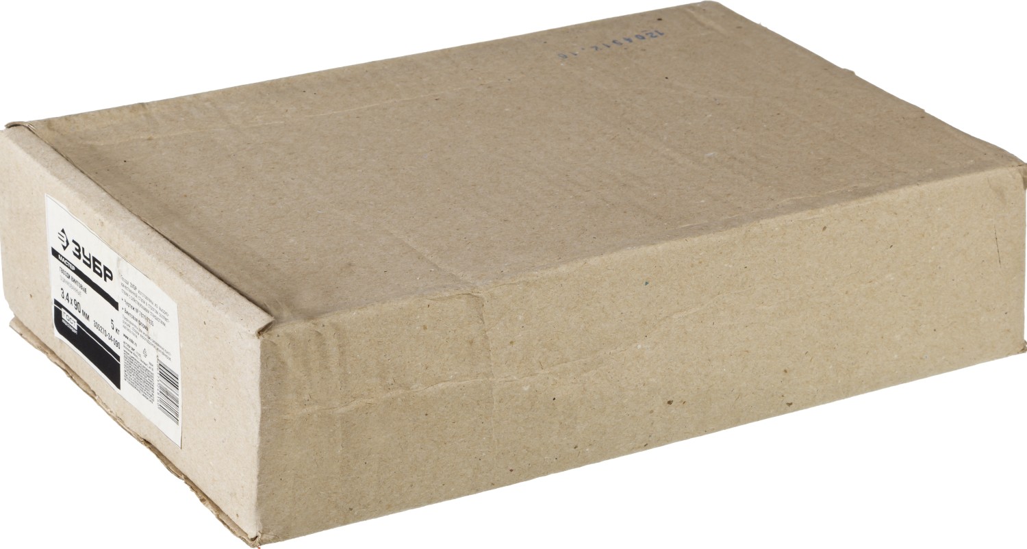 ЗУБР 90 x 3.4 мм, цинк, 5 кг, винтовые гвозди (305270-34-090) — фото 3