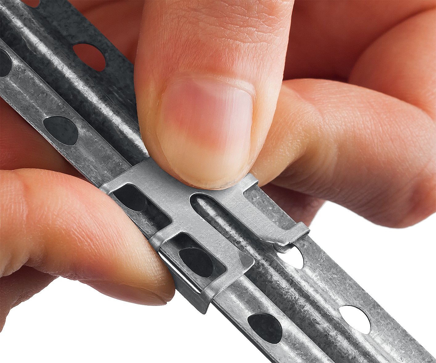 ЗУБР КРЕММЕР-100, 100 шт, крепление для установки маячковых профилей (30950-100) — фото 7