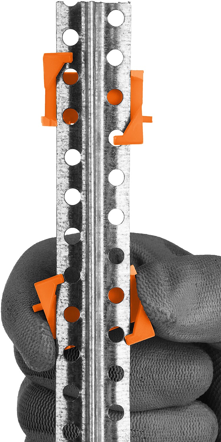 ЗУБР ВИНТ-100, 100 шт, система крепления штукатурных маяков (30955-100) — фото 3