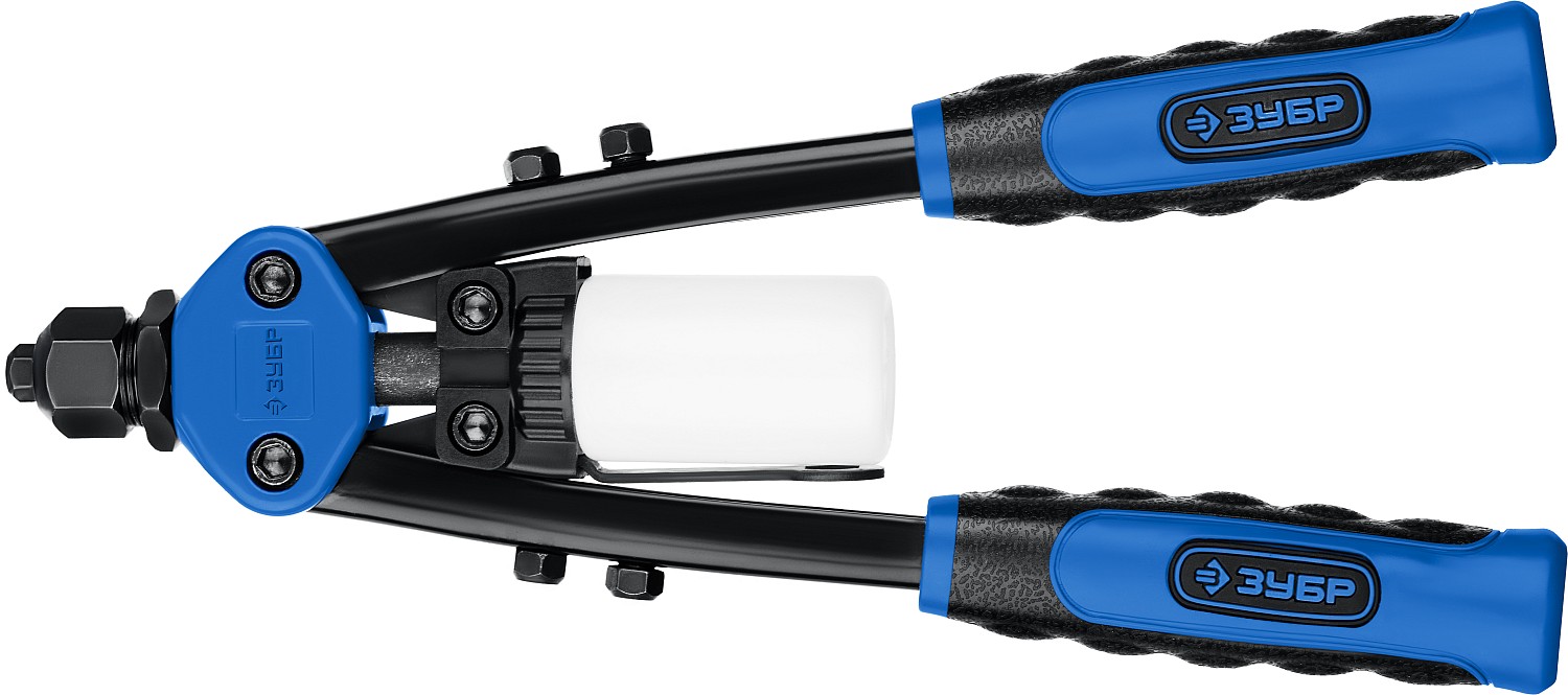 ЗУБР МХ500, 2.4 - 4.8 мм, 290 мм, компактный двуручный заклепочник, Профессионал (31032) — фото 3