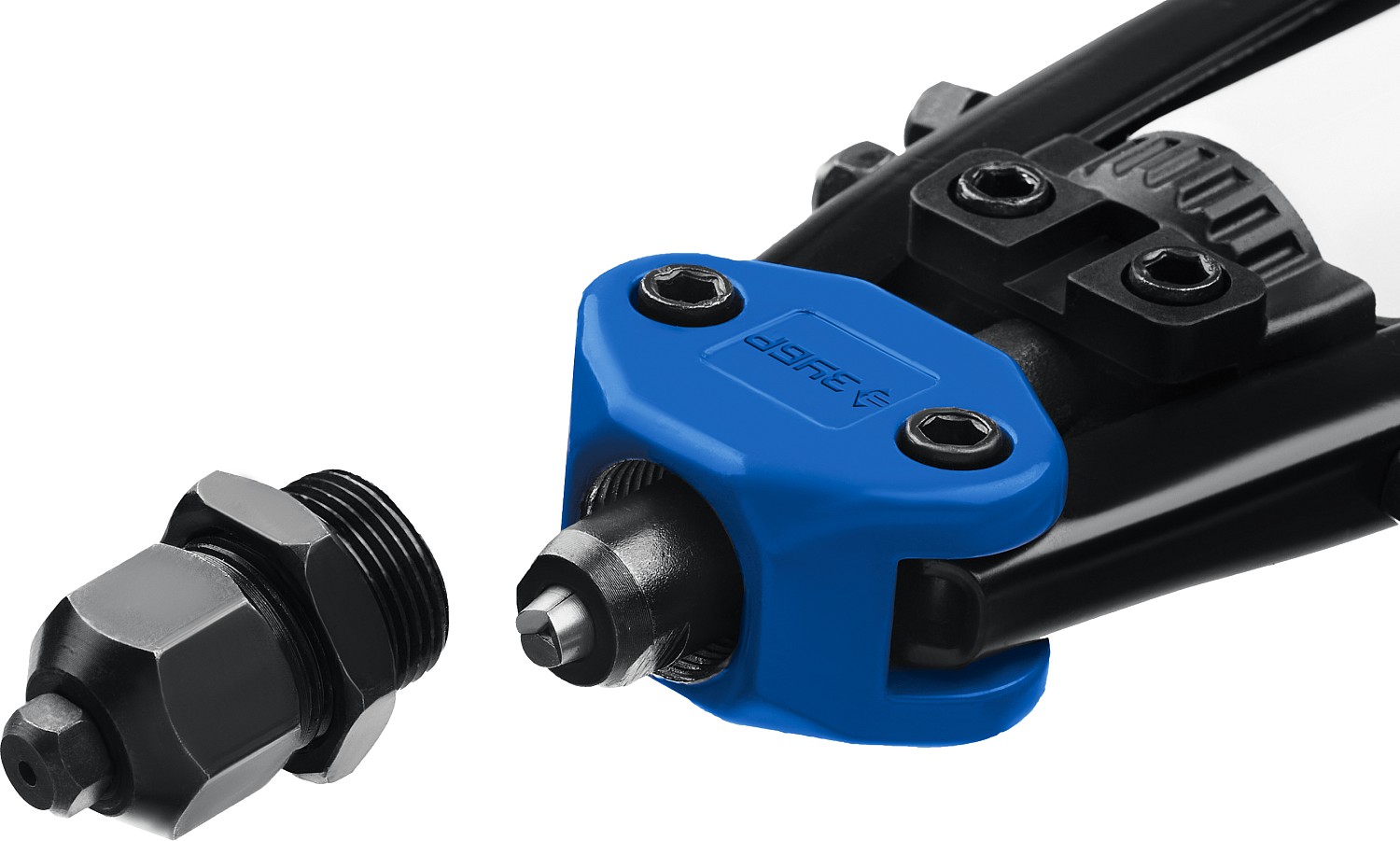 ЗУБР МХ500, 2.4 - 4.8 мм, 290 мм, компактный двуручный заклепочник, Профессионал (31032) — фото 5