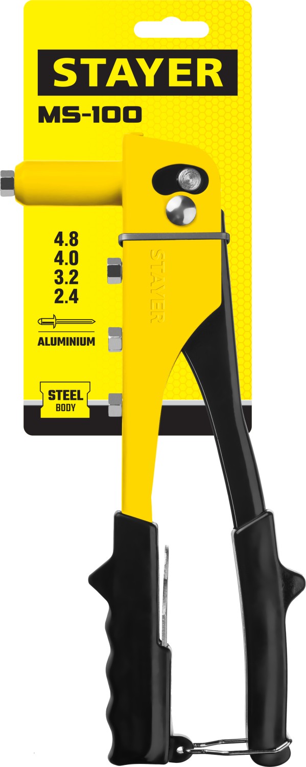 STAYER MS-100, 2.4 - 4.8 мм, 240 мм, заклепочник (3105) — фото 6