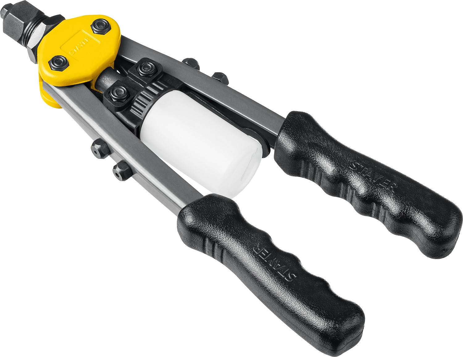 STAYER Compact-48, 2.4 - 4.8 мм, 280 мм, компактный двуручный заклепочник, Professional (3116) — фото 3