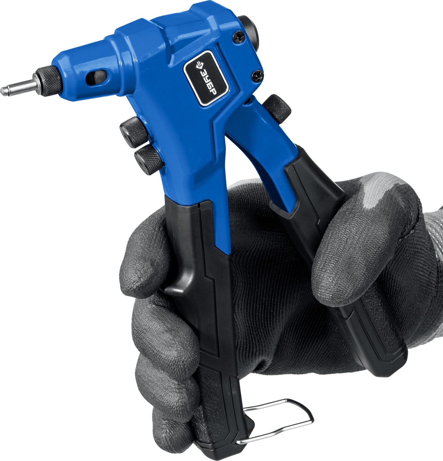 ЗУБР П-300, 2.4 - 4.8 мм, 195 мм, компактный литой заклепочник, Профессионал (311933) — фото 5