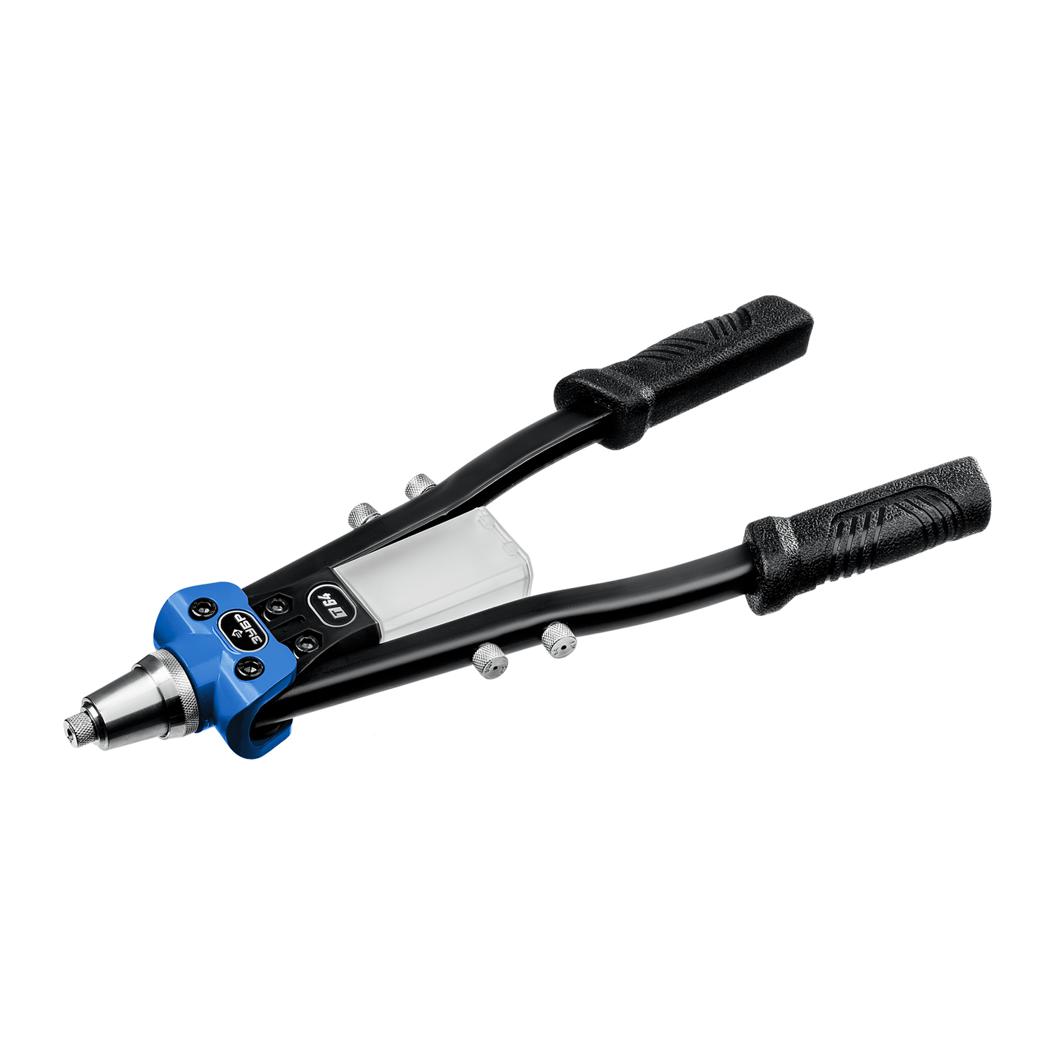 ЗУБР 2.4 - 6.4 мм, 390 мм, усиленный двуручный заклепочник, Профессионал (311971) — фото 4