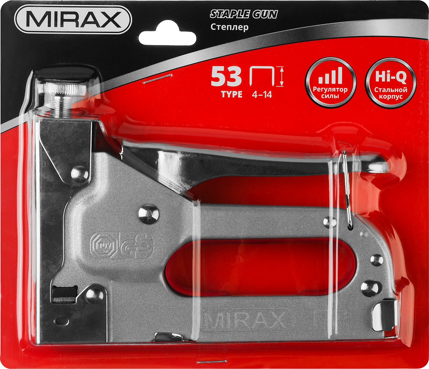 MIRAX X-53, тип 53 (A/10/JT21) 23GA (4 - 14 мм), стальной степлер (3144) — фото 3