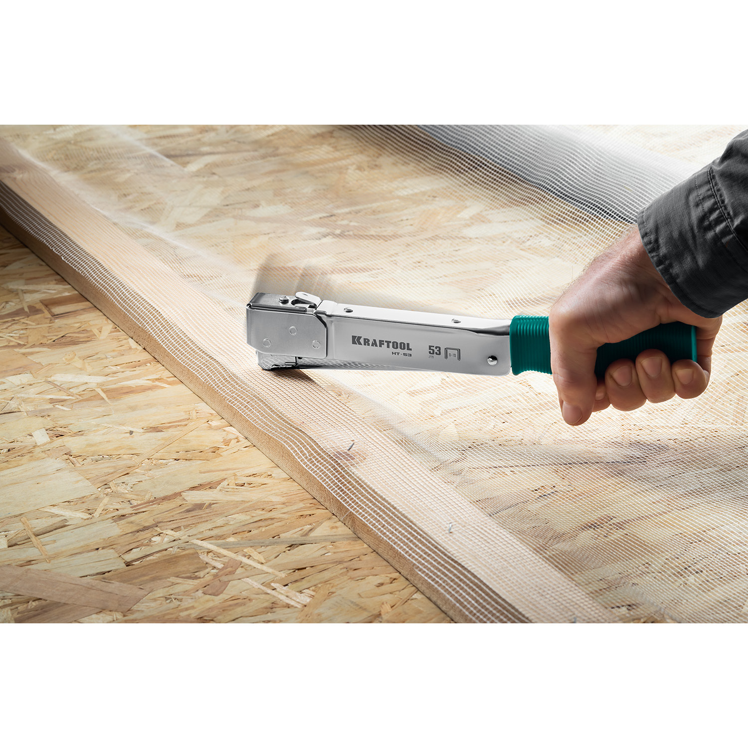 KRAFTOOL HAMMER TACKER, тип 53 (A/10/JT21) 23GA (6 - 10 мм), высокоскоростной стальной скобозабиватель (3153) — фото 8