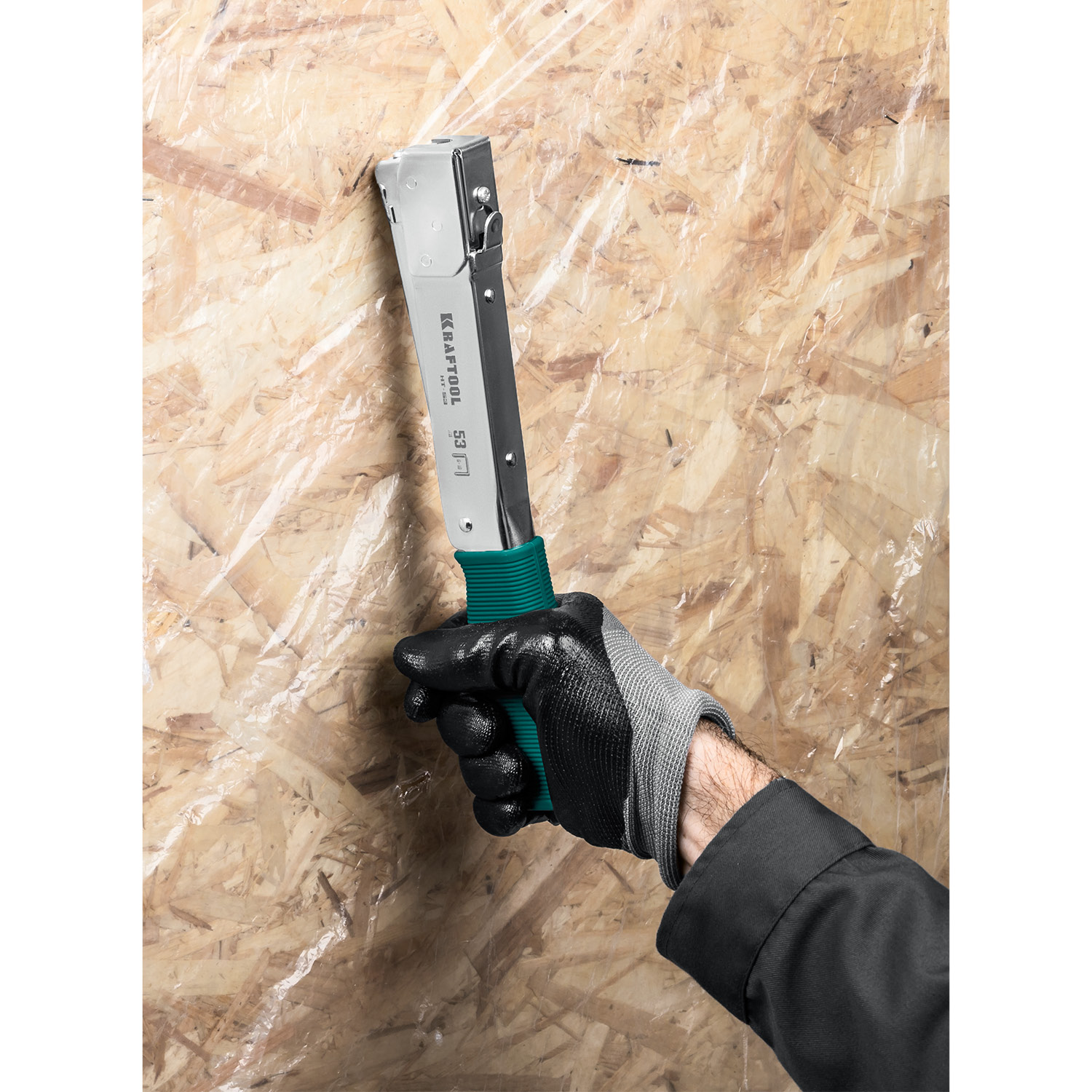 KRAFTOOL HAMMER TACKER, тип 53 (A/10/JT21) 23GA (6 - 10 мм), высокоскоростной стальной скобозабиватель (3153) — фото 9