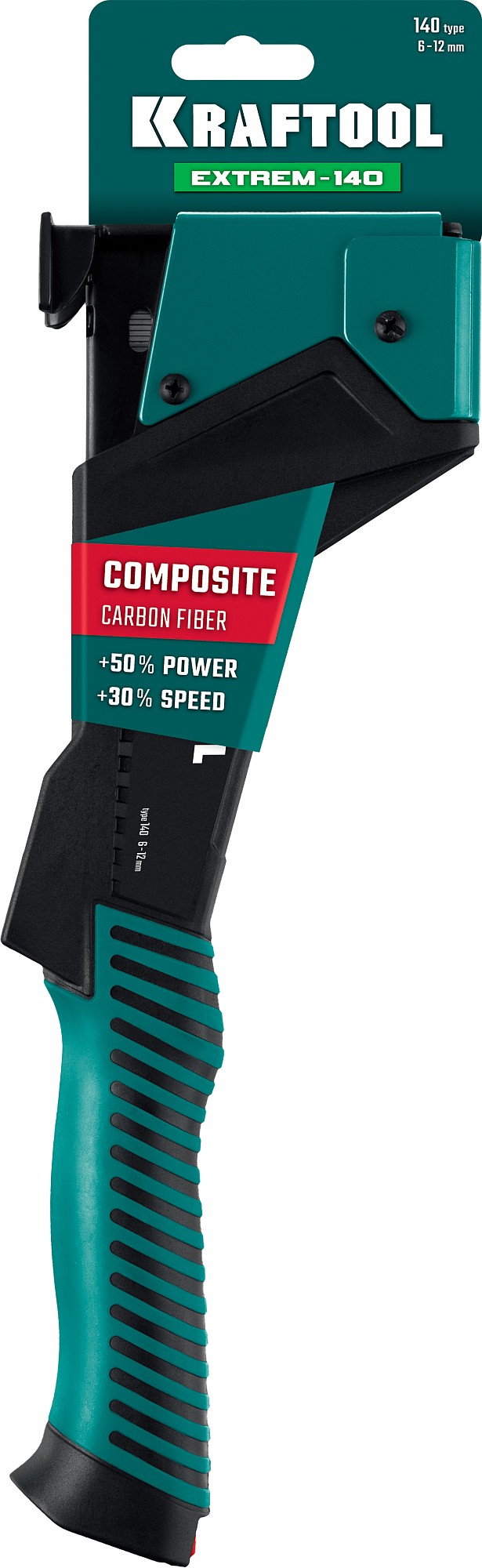 KRAFTOOL EXTREM-140 тип 140 (G/11/57) 20GA (6-12мм), композитный сверхлёгкий скобозабиватель (3154) — фото 12