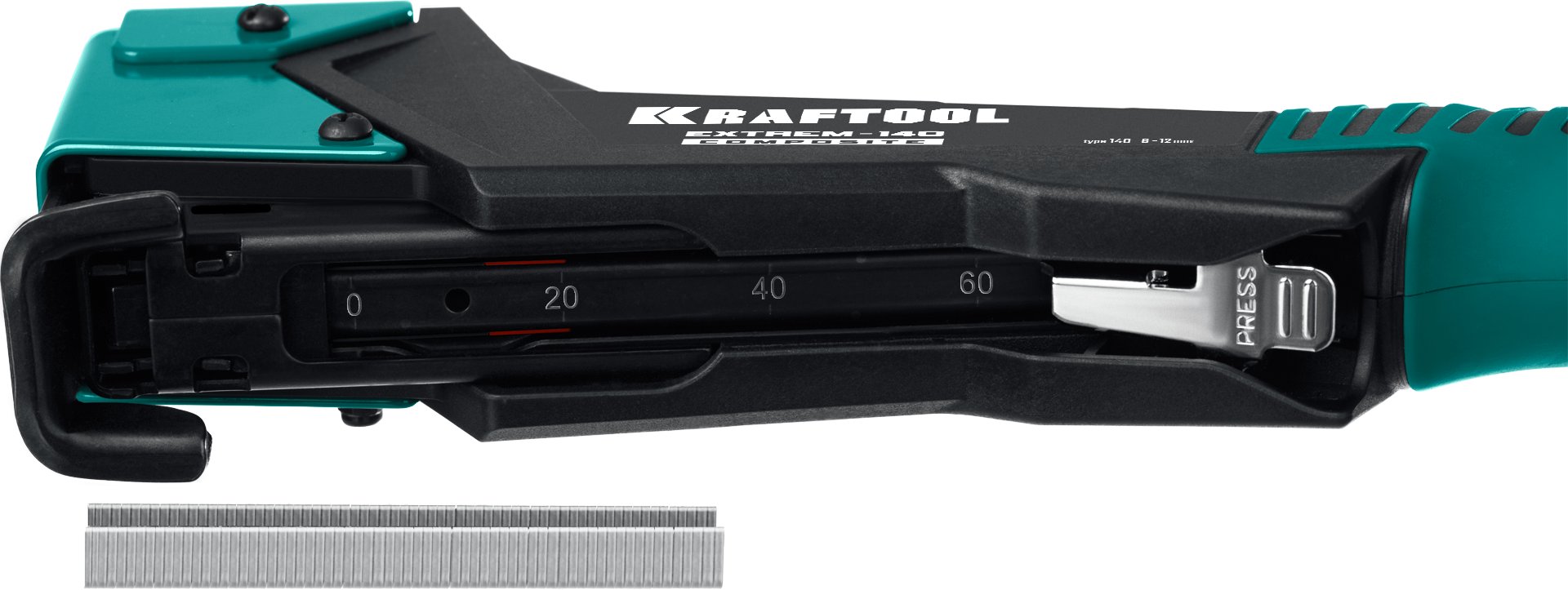 KRAFTOOL EXTREM-140 тип 140 (G/11/57) 20GA (6-12мм), композитный сверхлёгкий скобозабиватель (3154) — фото 8