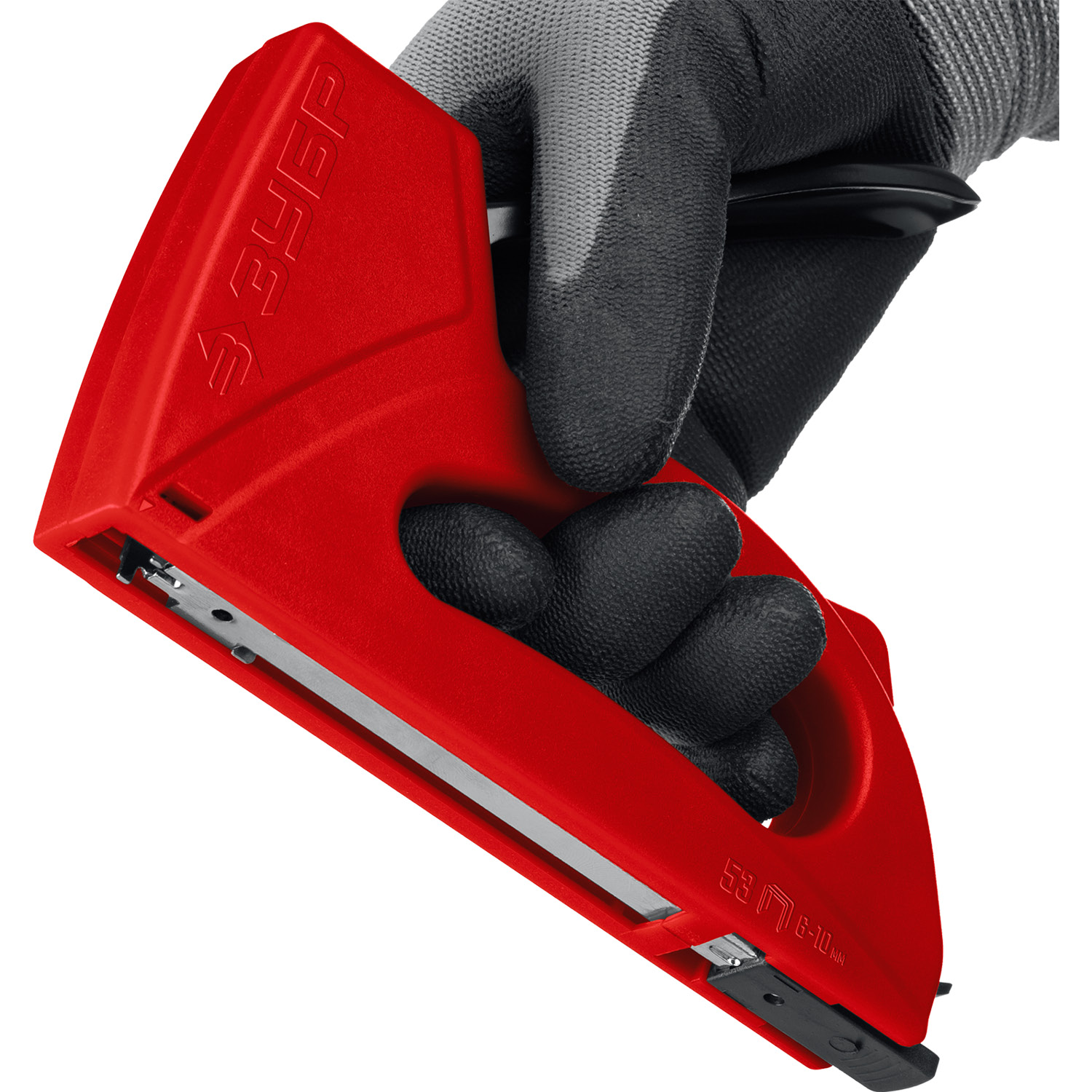 ЗУБР Миг-53, скобы тип 53, лёгкий степлер (31562) — фото 6