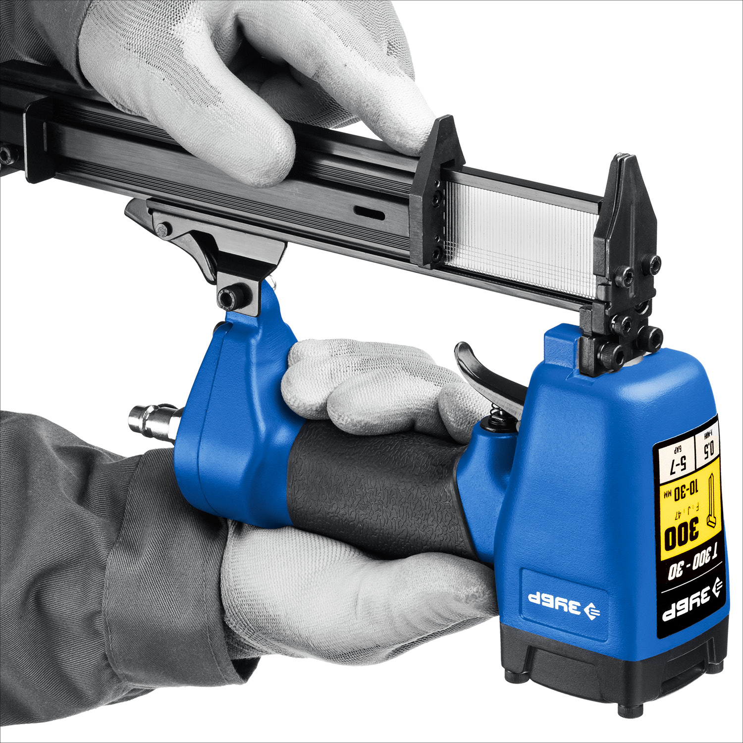 ЗУБР Т300-30 пневматический нейлер для гвоздей 18Ga, тип 300 (10-30 мм), Профессионал (31932) — фото 8