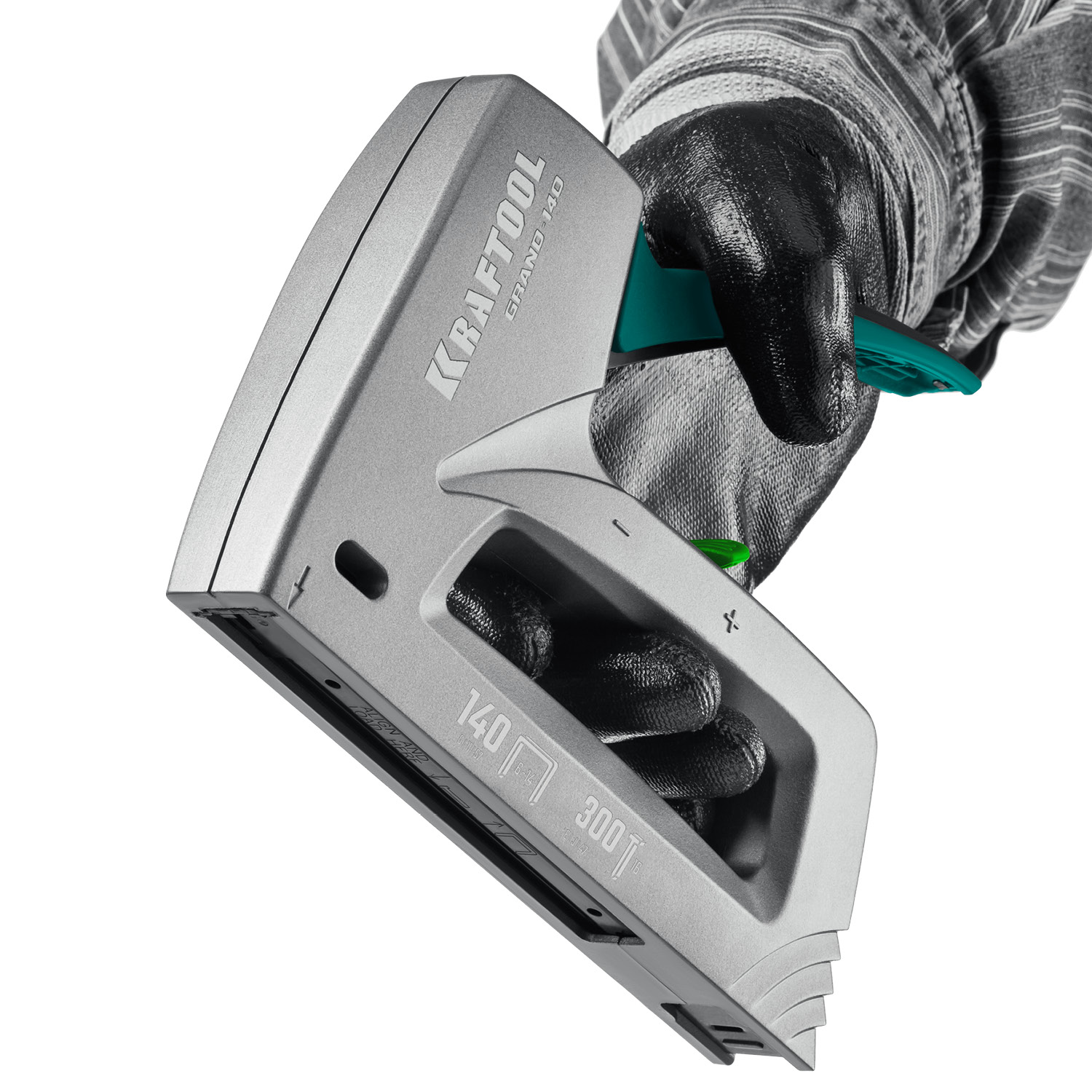 KRAFTOOL GRAND-140, тип 140 (G/11/57) 20GA (6 - 14 мм)/300 (16), алюминиевый рессорный степлер (3194) — фото 11