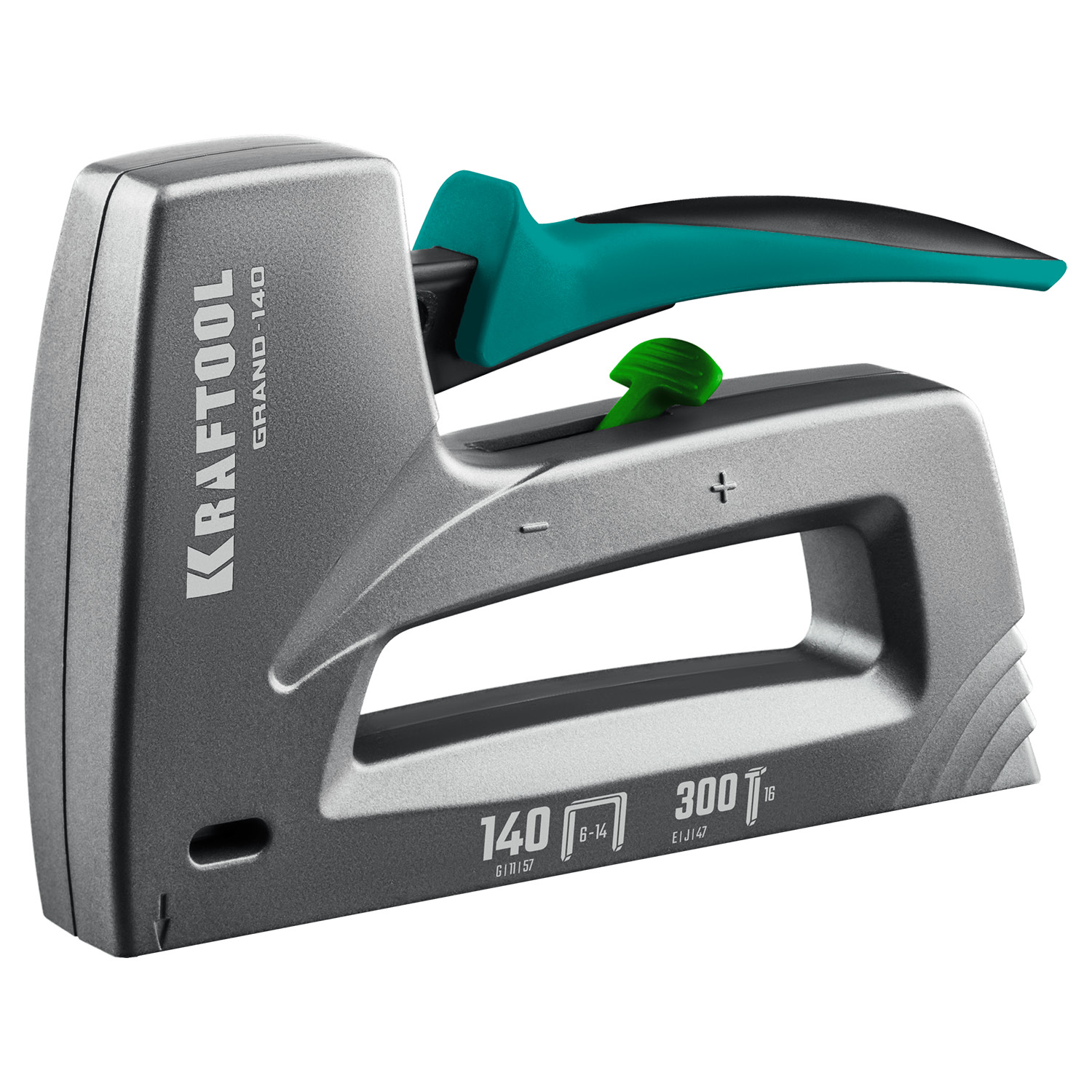 KRAFTOOL GRAND-140, тип 140 (G/11/57) 20GA (6 - 14 мм)/300 (16), алюминиевый рессорный степлер (3194) — фото 7
