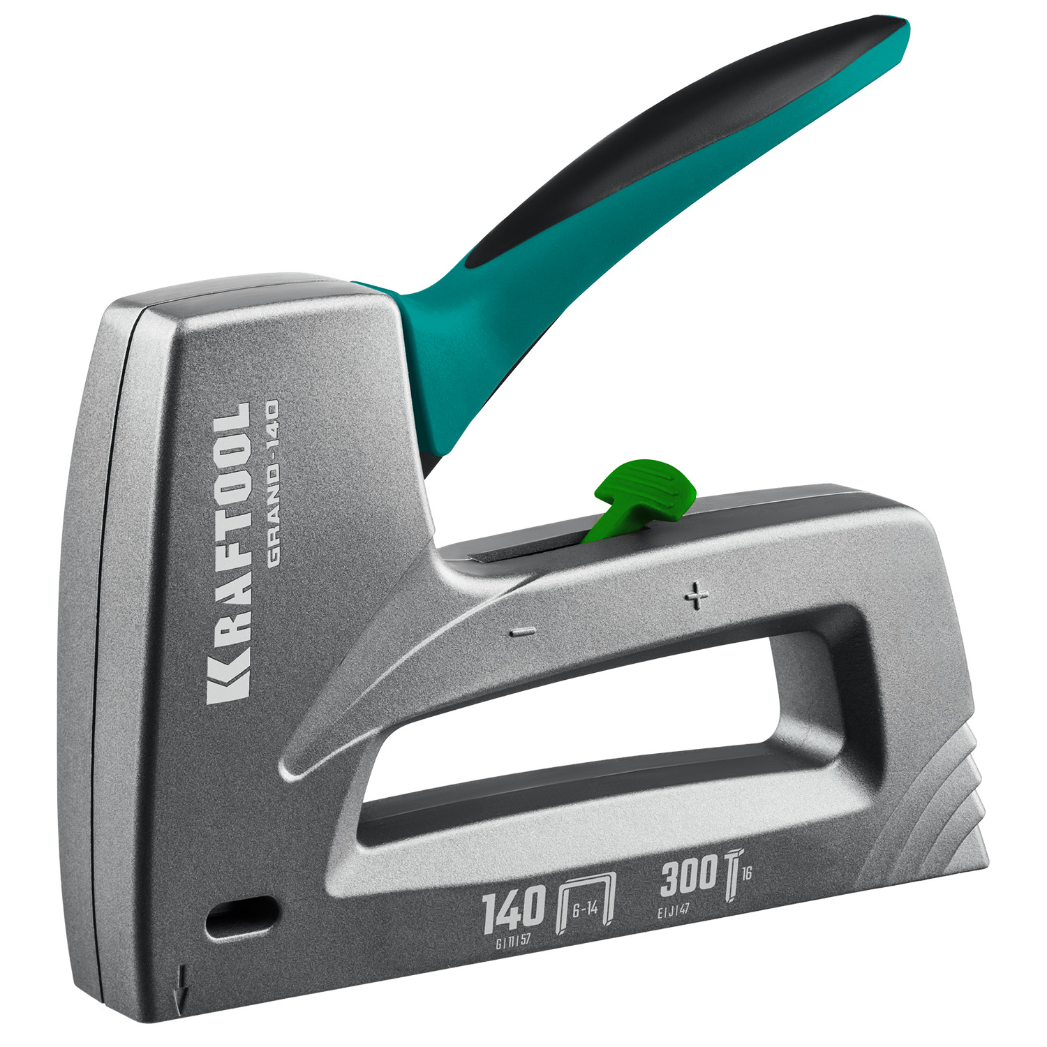 KRAFTOOL GRAND-140, тип 140 (G/11/57) 20GA (6 - 14 мм)/300 (16), алюминиевый рессорный степлер (3194) — фото 8