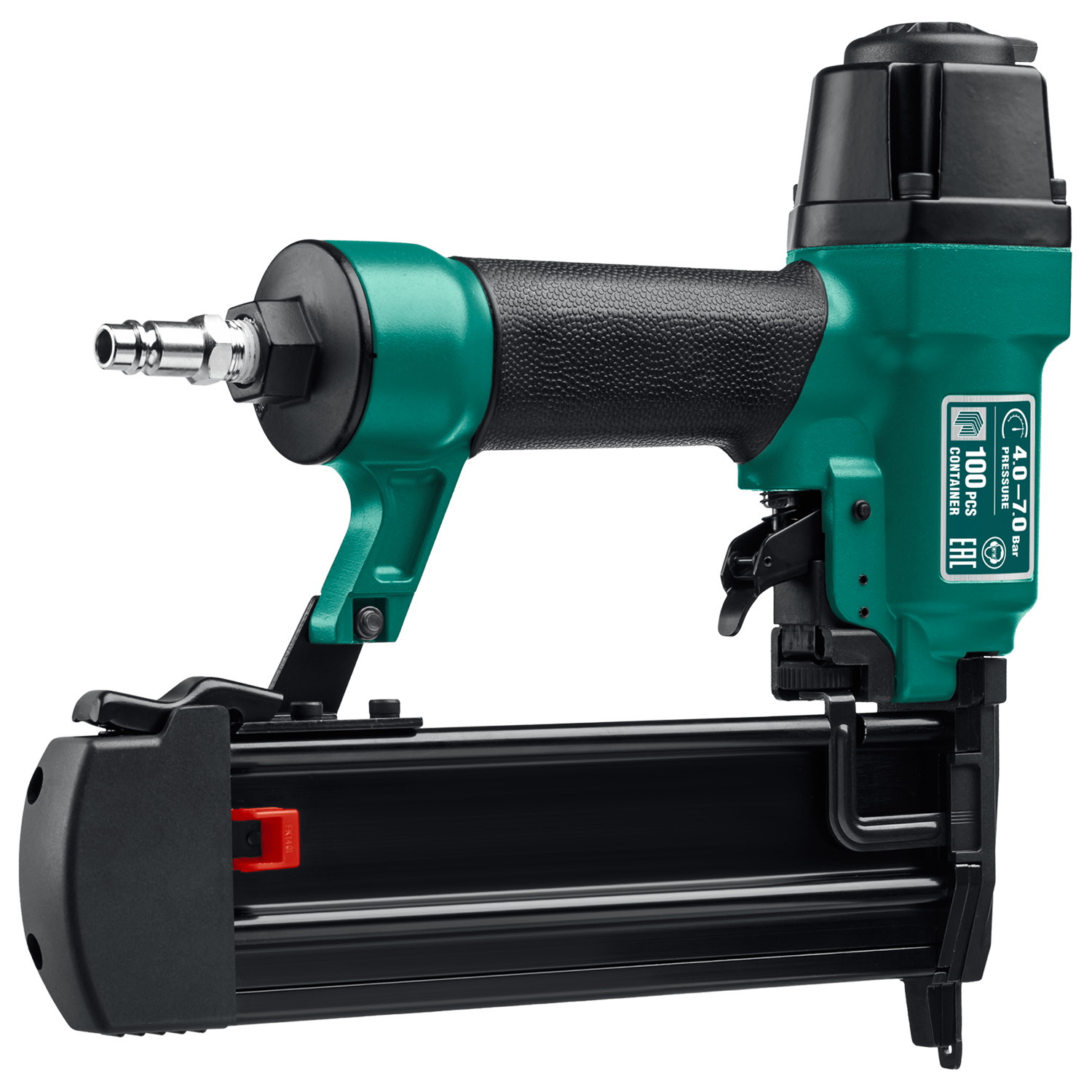 KRAFTOOL F18/50C, пневматический нейлер-степлер 18Ga 2-в-1 для скоб тип 55 и гвоздей тип 300, (31962) — фото 6