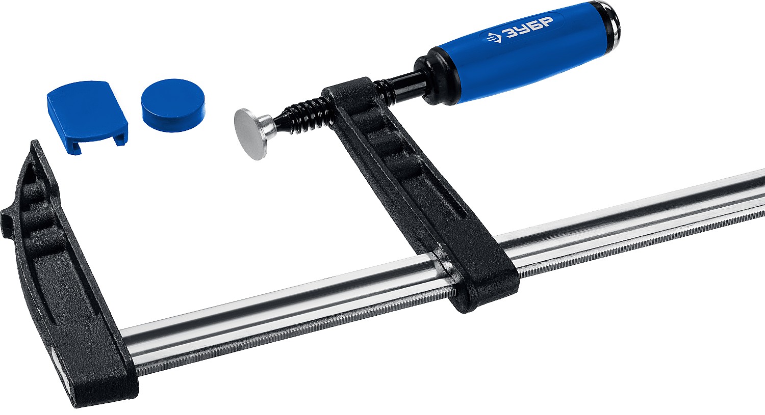 ЗУБР ПС-150/50, F, 150 х 50 мм, усиленная струбцина, Профессионал (32155-050-150) — фото 3