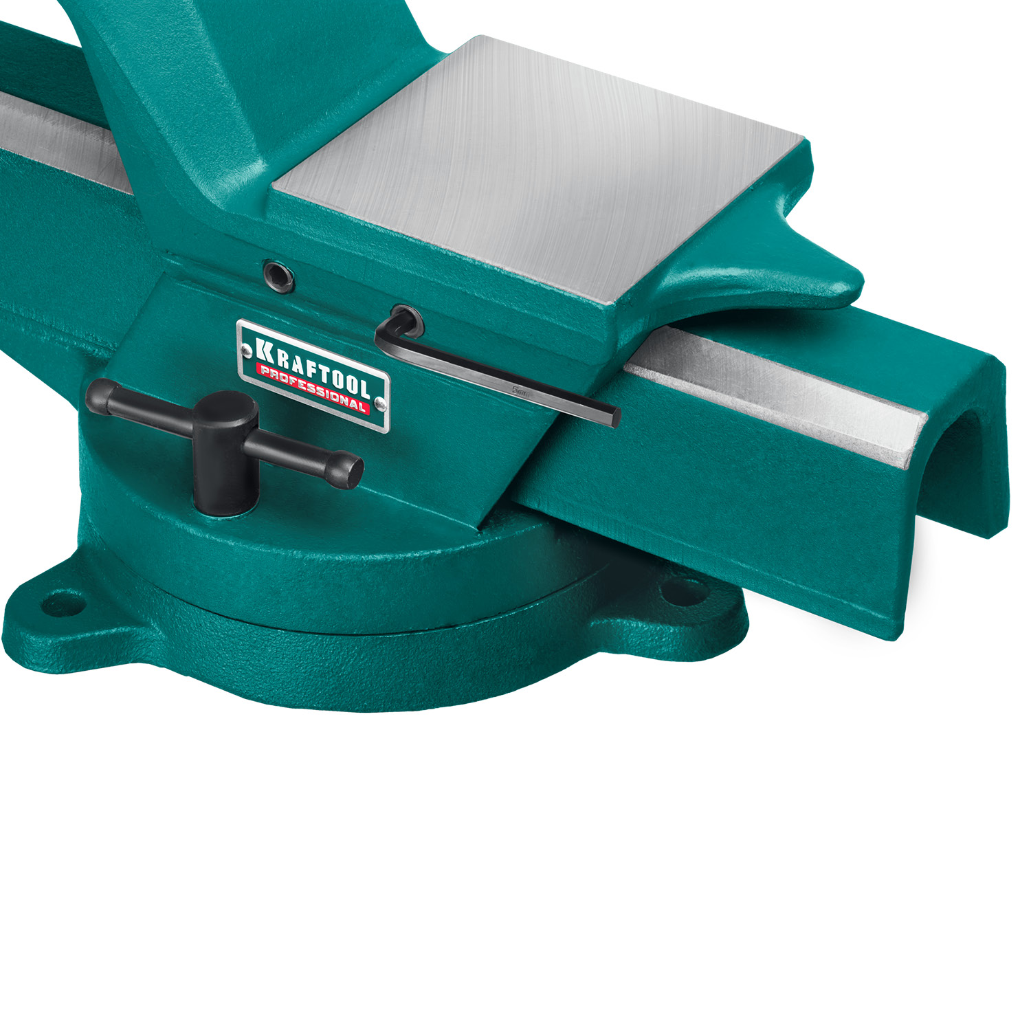 KRAFTOOL FORGE--180/230, с регулировкой компенсации люфта, кованые стальные тиски (32700-230) — фото 8