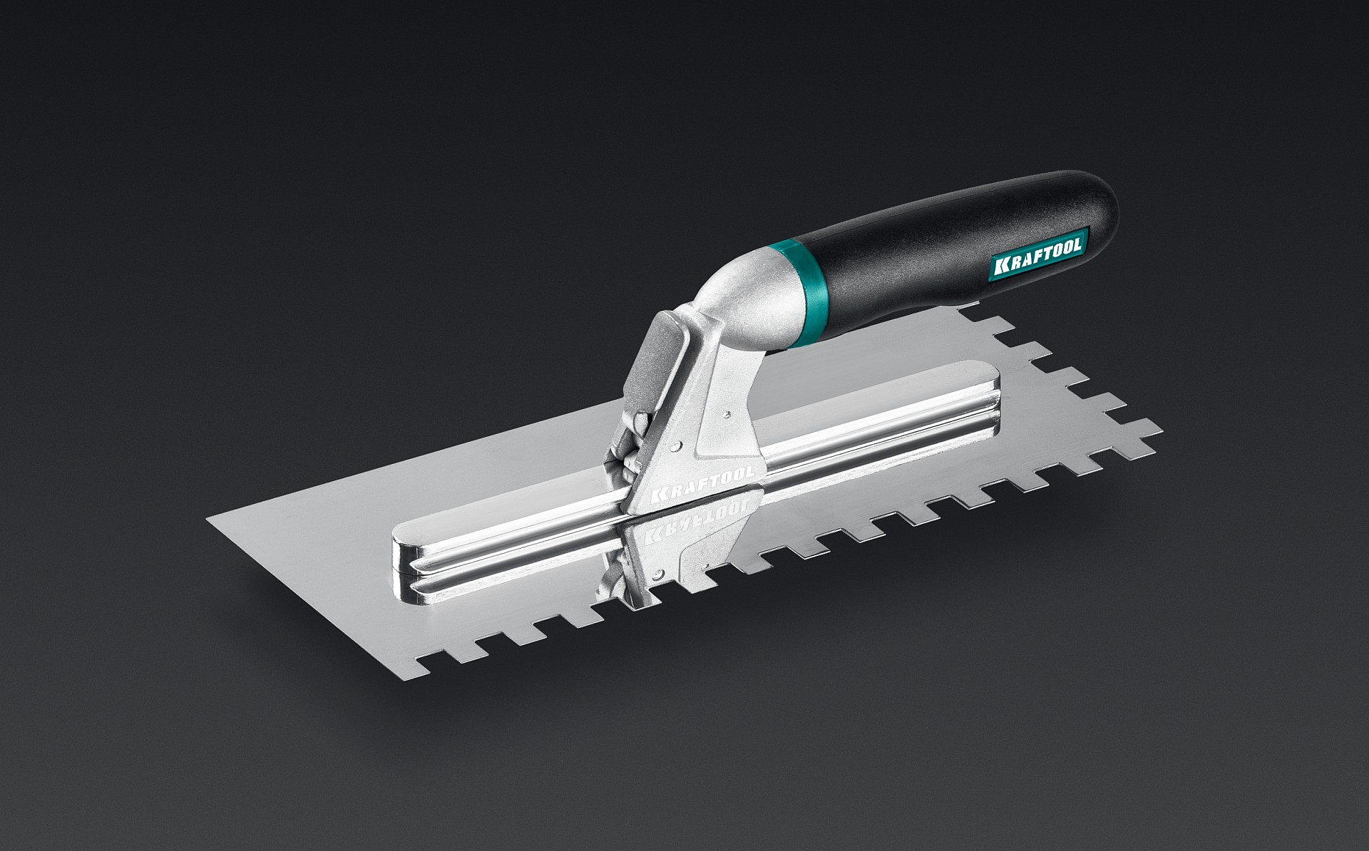 KRAFTOOL 280х115 мм, набор нержавеющих гребенок (6шт) со сменной 2к ручкой, в пластиковом кейсе (33268-H6) — фото 3