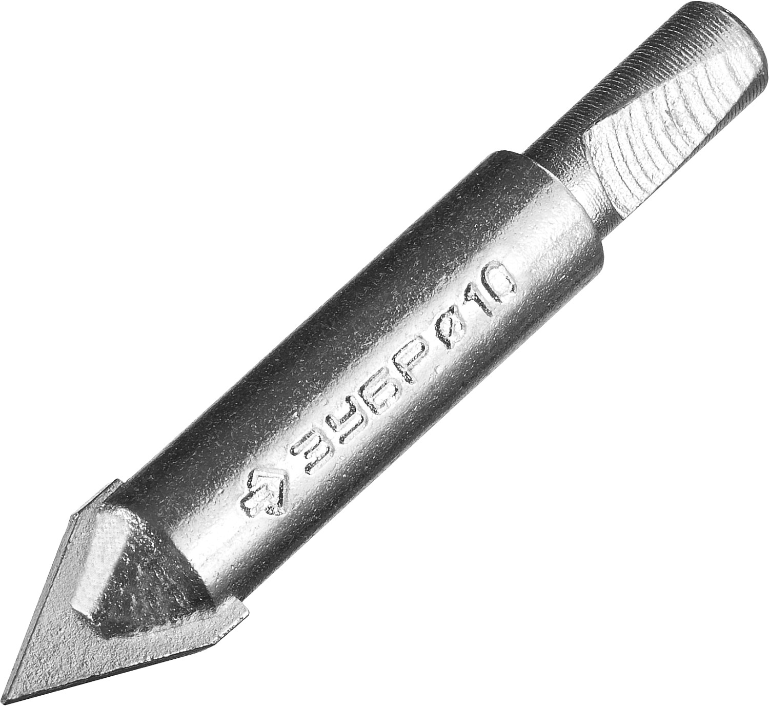 ЗУБР 32 мм, L 25 мм, карбид вольфрама, коронка-чашка с державкой и сверлом, Профессионал (33360-032) — фото 8