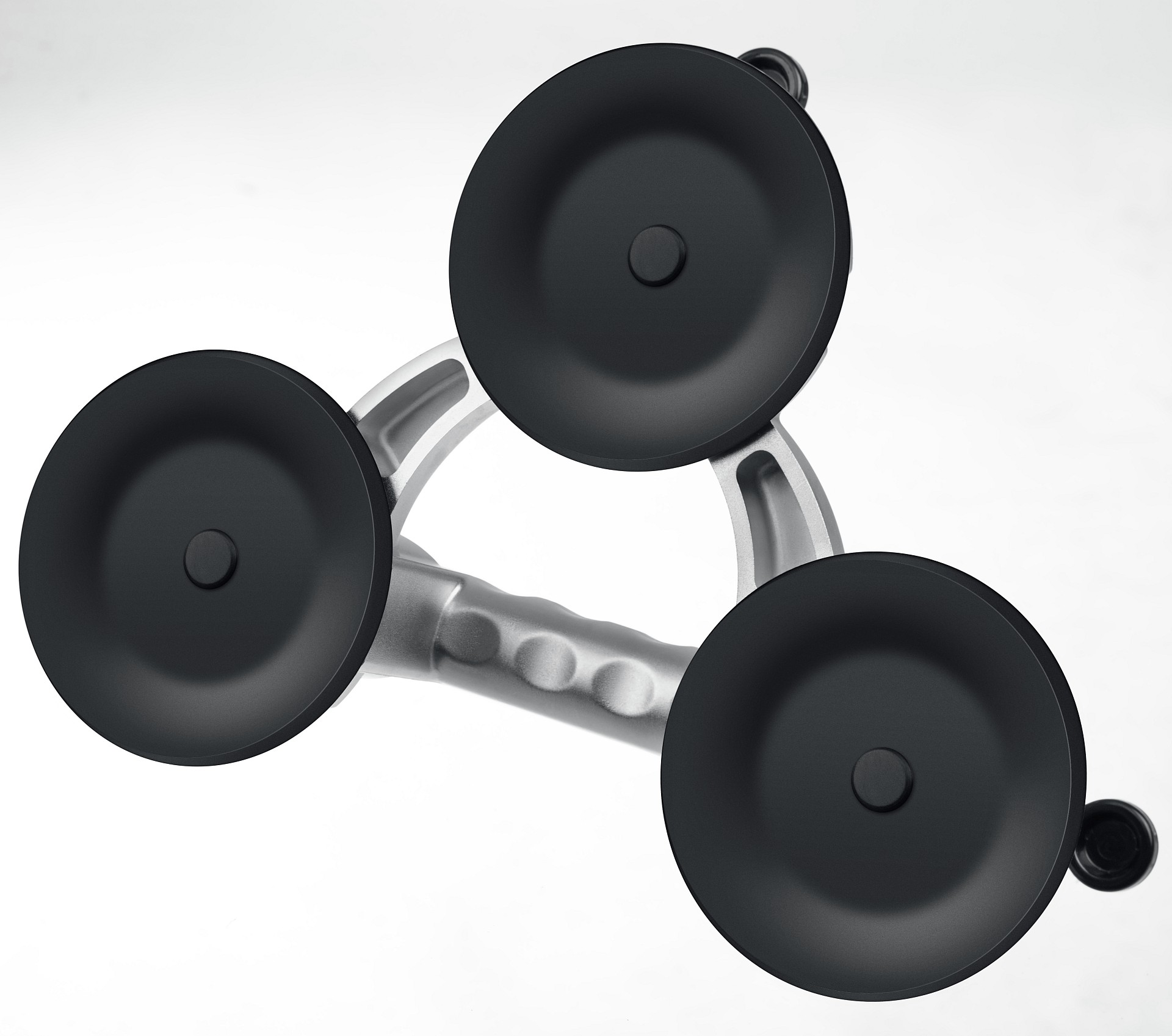 ЗУБР 140 кг, алюминиевый, тройной, стеклодомкрат на присоске, Профессионал (33723-3) — фото 3