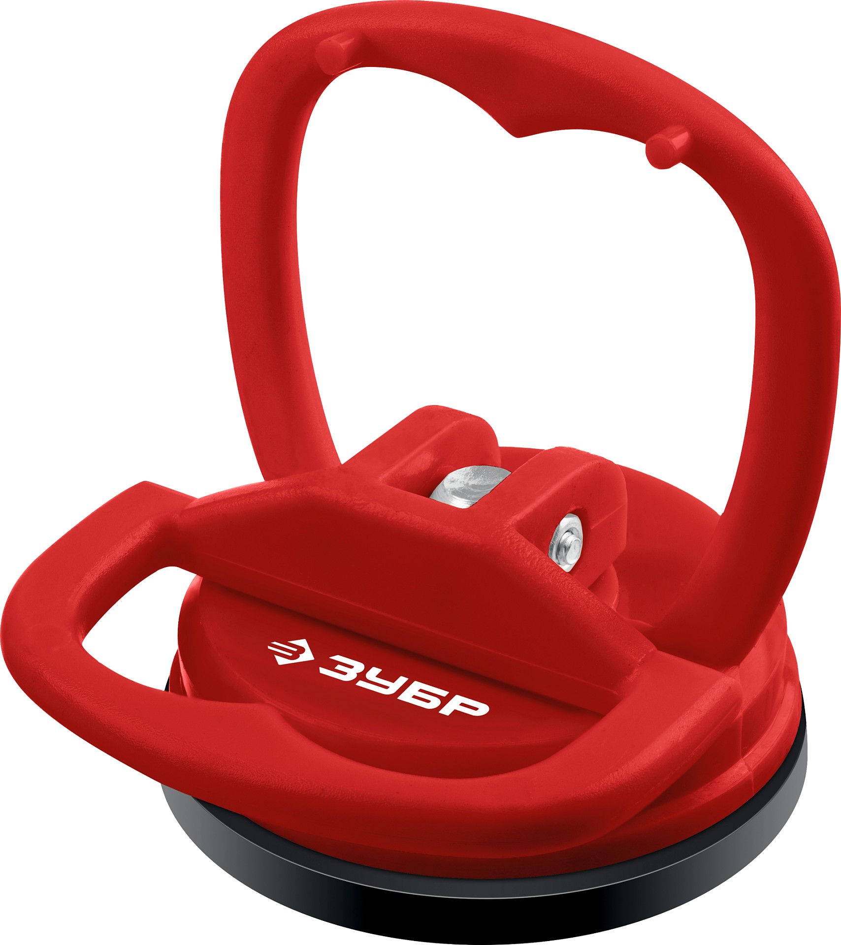 ЗУБР 5 кг, пластмассовый, одинарный, стеклодомкрат на присоске (33724-0)