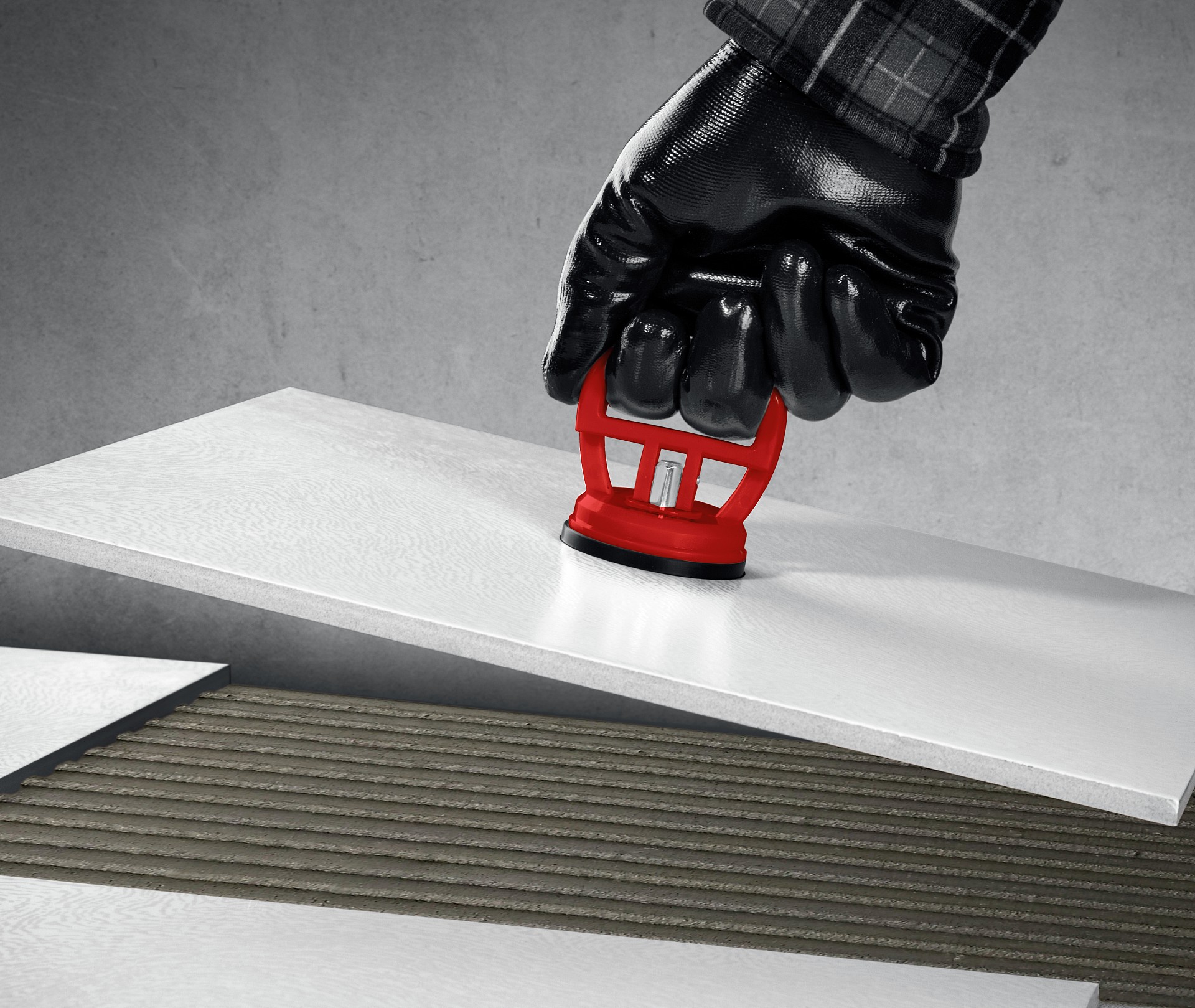 ЗУБР 5 кг, пластмассовый, одинарный, стеклодомкрат на присоске (33724-0) — фото 4