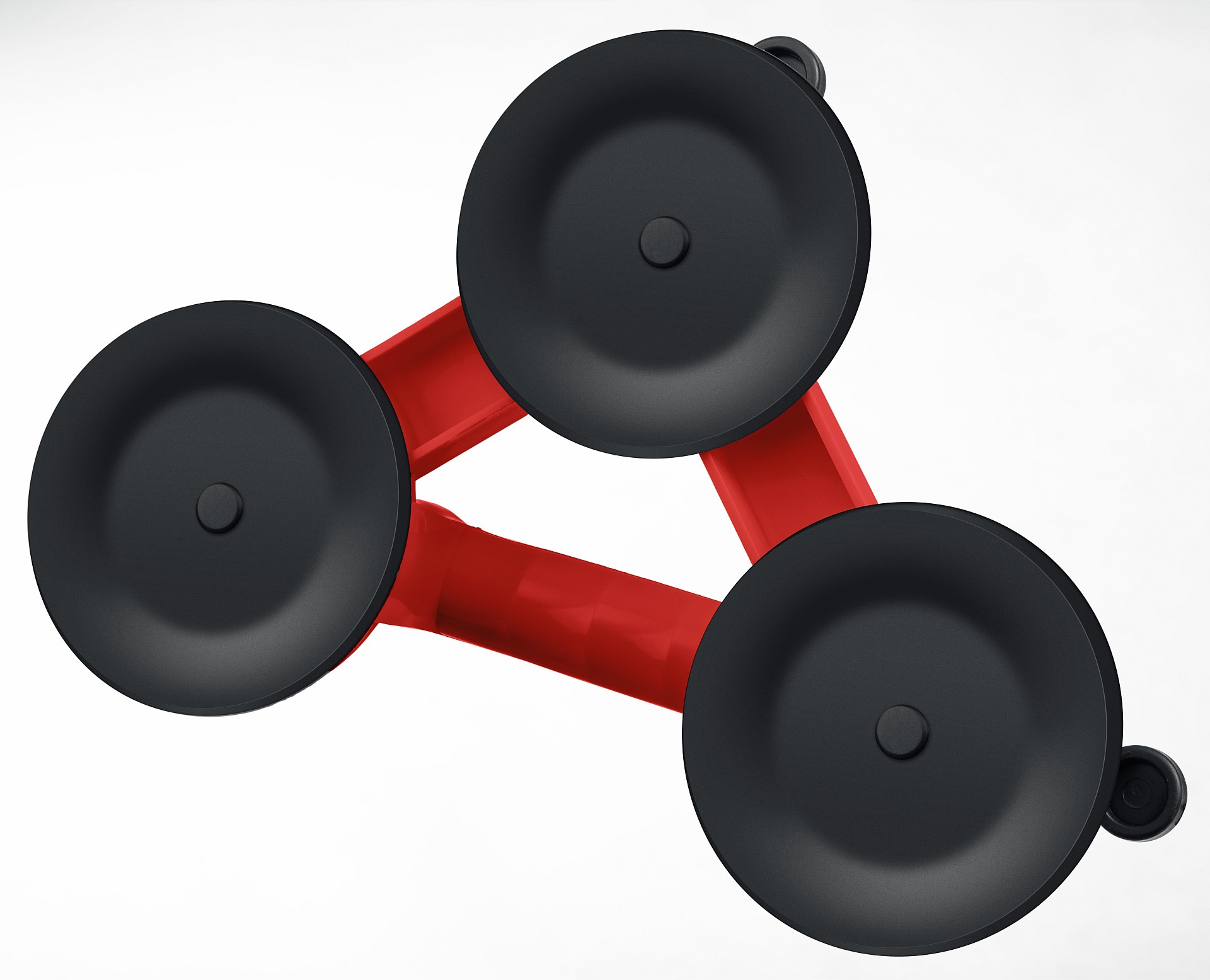 ЗУБР 140 кг, пластмассовый, тройной, стеклодомкрат на присоске (33724-3) — фото 3