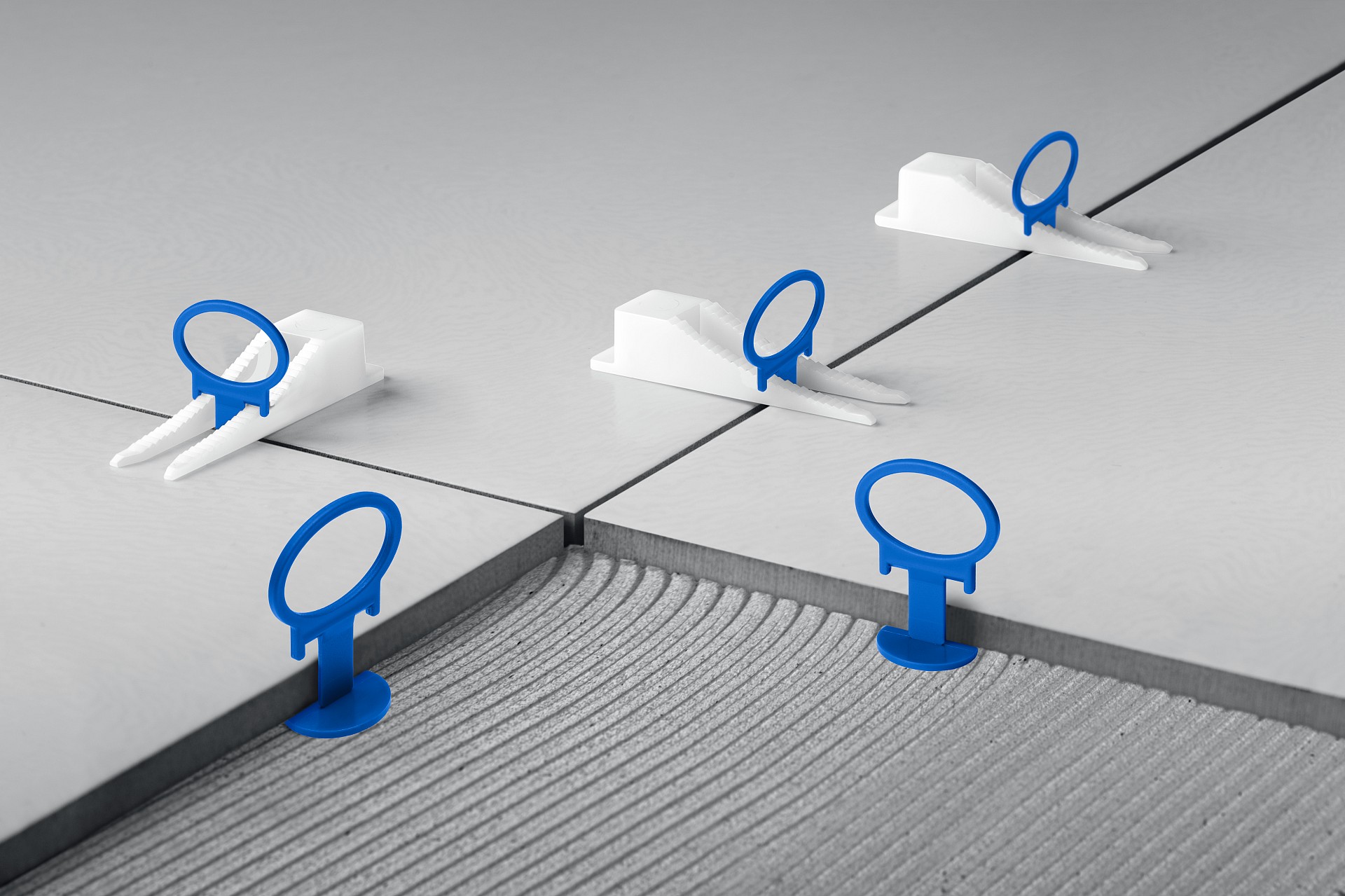 ЗУБР СВП КОЛЬЦО, комплект: 1,0 мм, зажим + клин, 50 + 50 шт, система выравнивания плитки (33831-H50) — фото 3