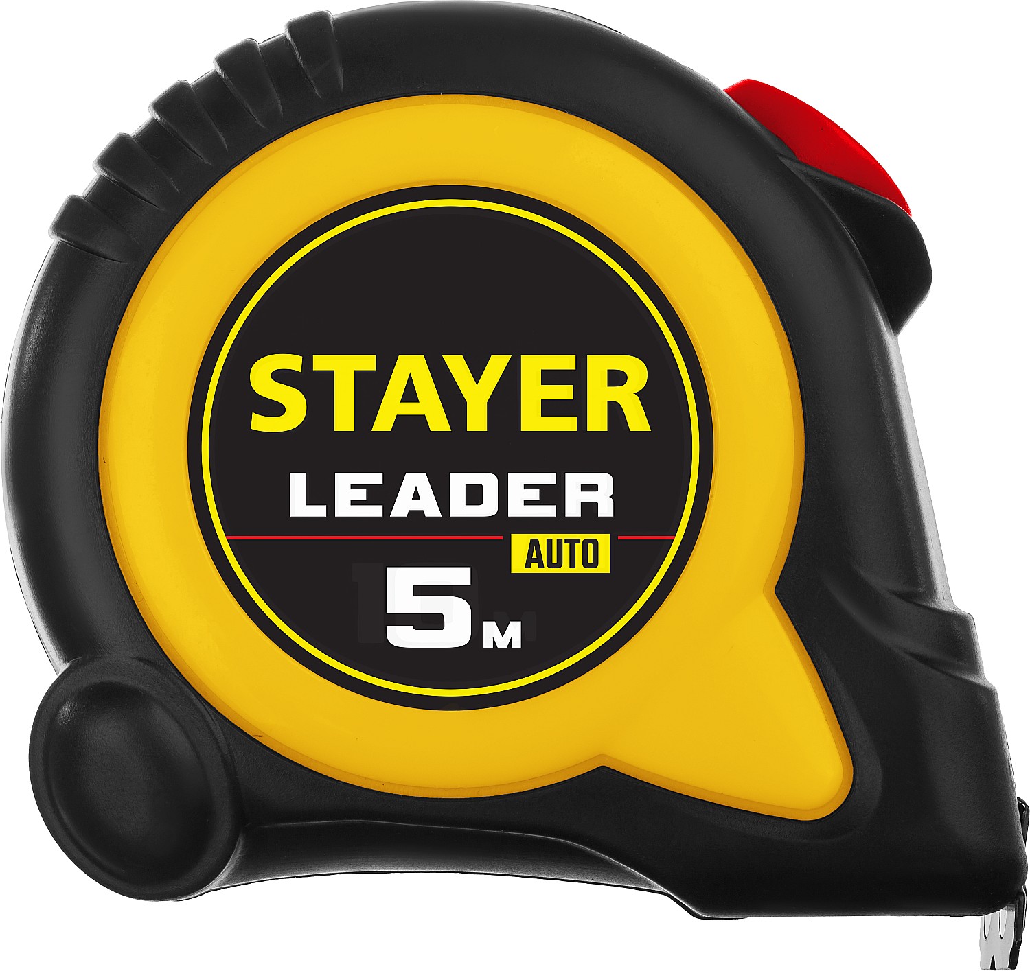 STAYER Leader, 5 м х 19 мм, рулетка с автостопом, Professional (3402-05-19) — фото 2