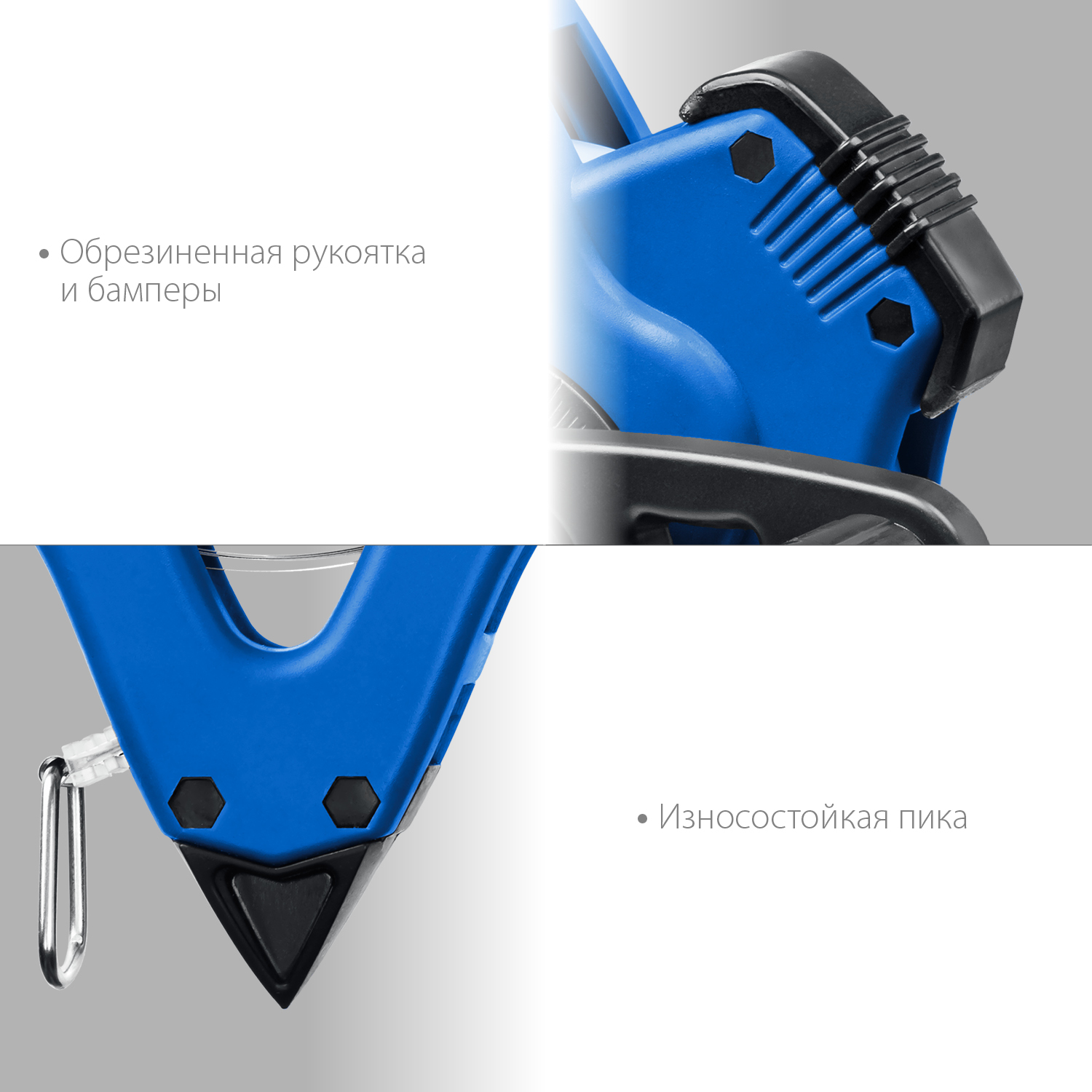 ЗУБР 50 м, геодезическая стальная мерная лента, Профессионал (34170-50) — фото 7