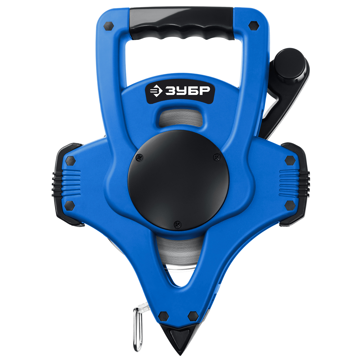 ЗУБР 50 м, геодезическая стальная мерная лента, Профессионал (34170-50) — фото 9