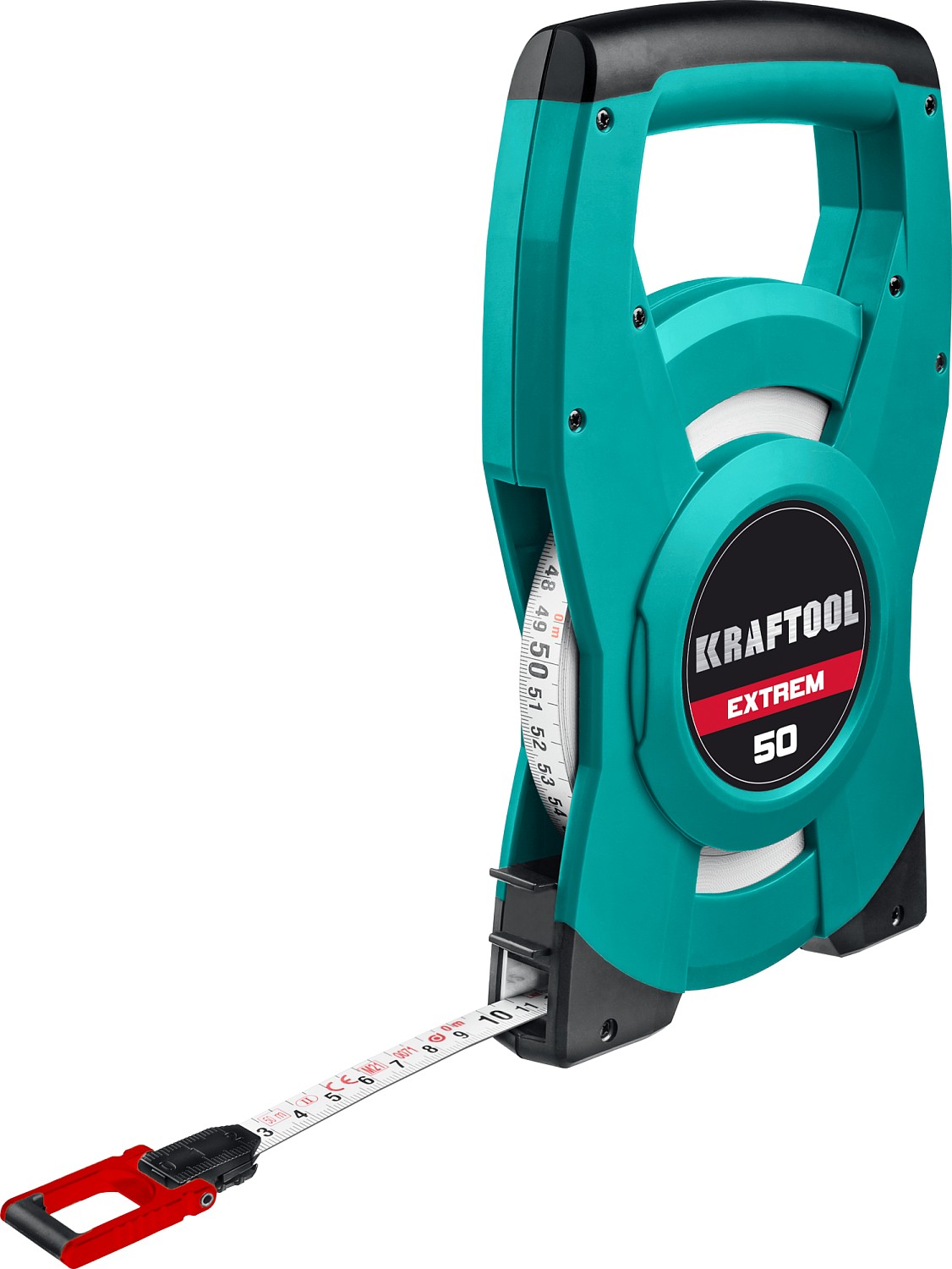 KRAFTOOL 50 м, геодезическая стальная мерная лента (34185-50) — фото 2
