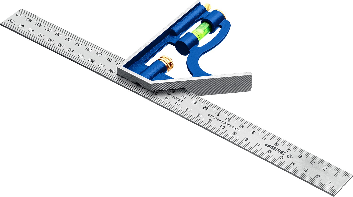 ЗУБР 300 мм, комбинированный угольник, Профессионал (3436) — фото 5