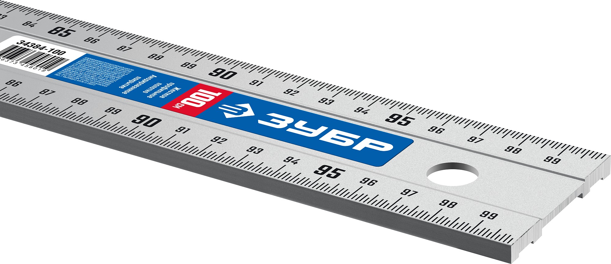 ЗУБР АПЛ, 1.0 м, усиленная алюминиевая линейка, Профессионал (34384-100) — фото 3