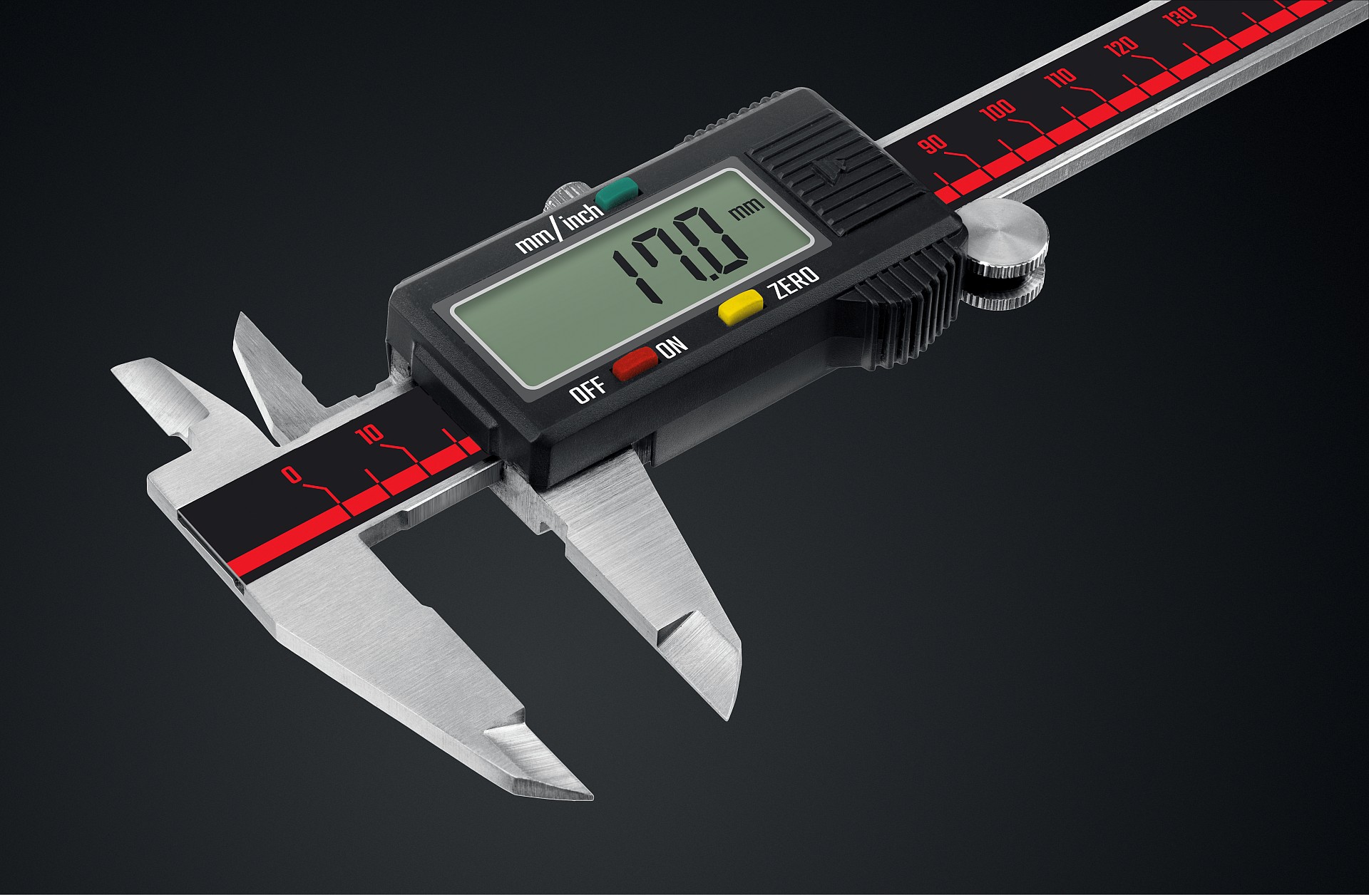 MIRAX 150 мм, электронный стальной штангенциркуль (34413-150) — фото 2