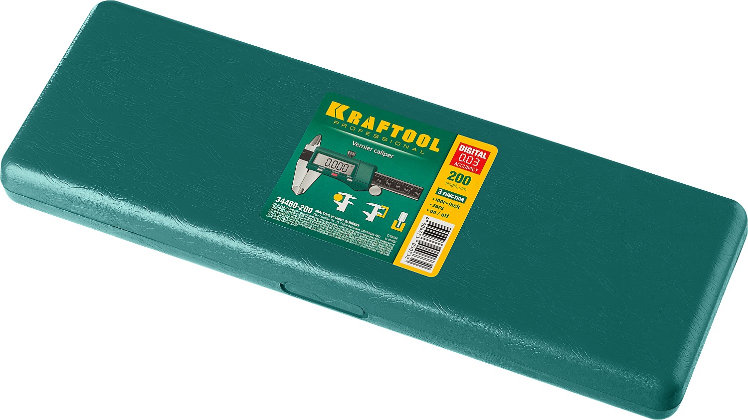 KRAFTOOL 200 мм, высокоточный, металлический электронный штангенциркуль (34460-200) — фото 11