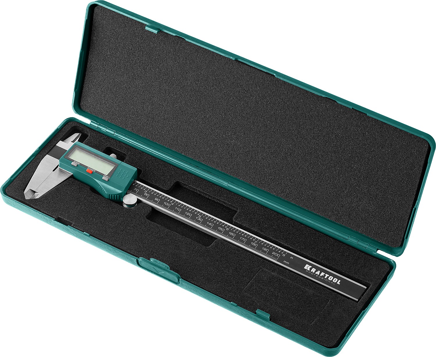 KRAFTOOL 200 мм, высокоточный, металлический электронный штангенциркуль (34460-200) — фото 9
