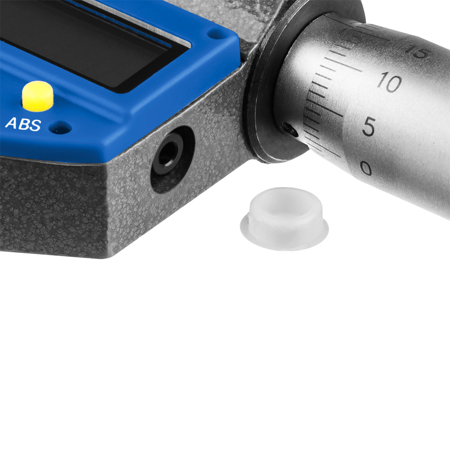 ЗУБР МКЦ 25, 0 - 25 мм, гладкий цифровой микрометр, Профессионал (34482-25) — фото 6