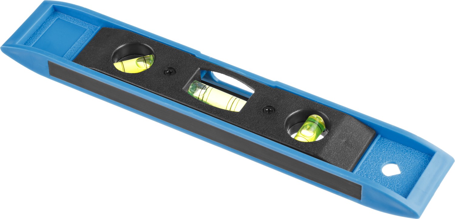 СИБИН МИНИ, 230 мм, магнитный пластмассовый уровень (3453) — фото 2