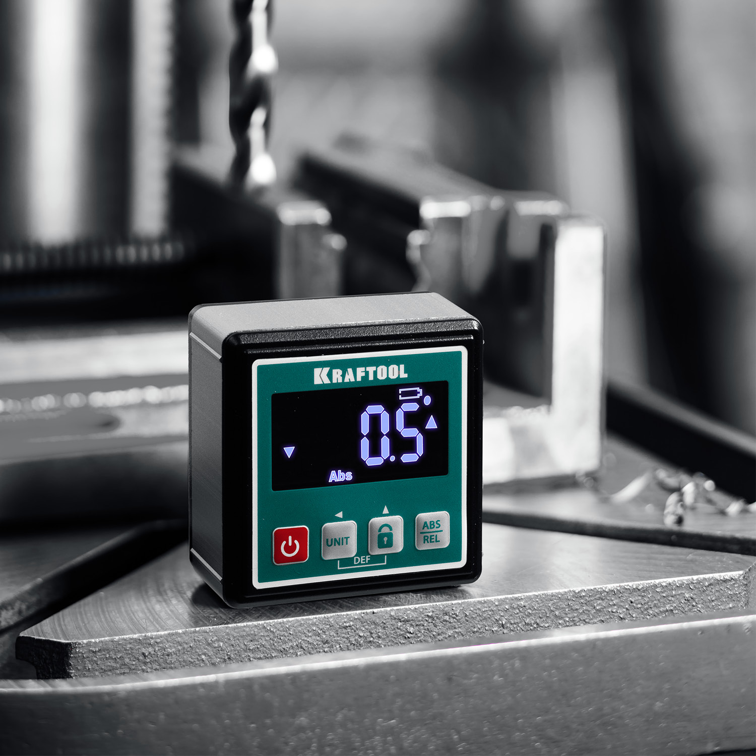 KRAFTOOL KOMPAKT, 4 х 90 С, точность 0.1, уровень-уклономер электронный (34687) — фото 8