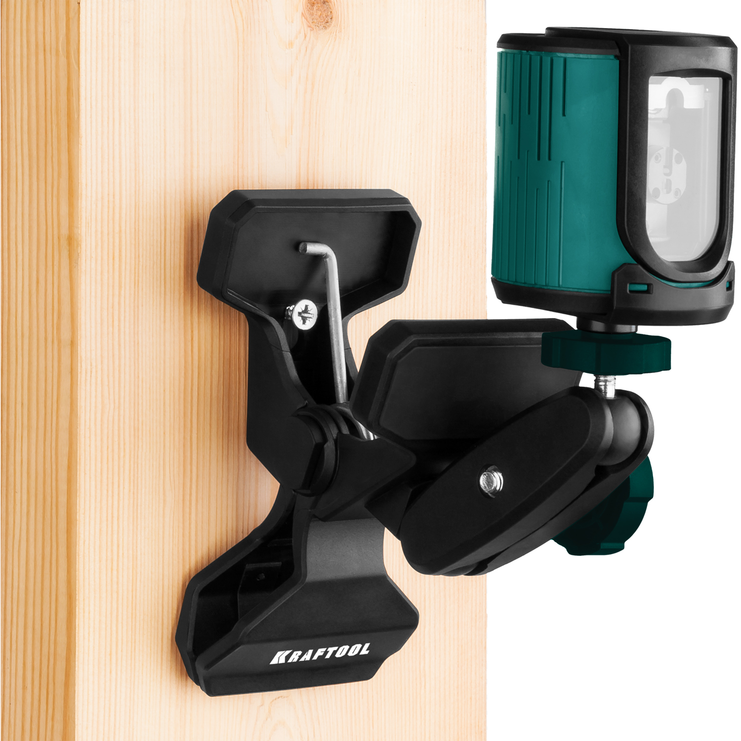 KRAFTOOL ММ2, универсальный шарнирный держатель-клипса (34704) — фото 9