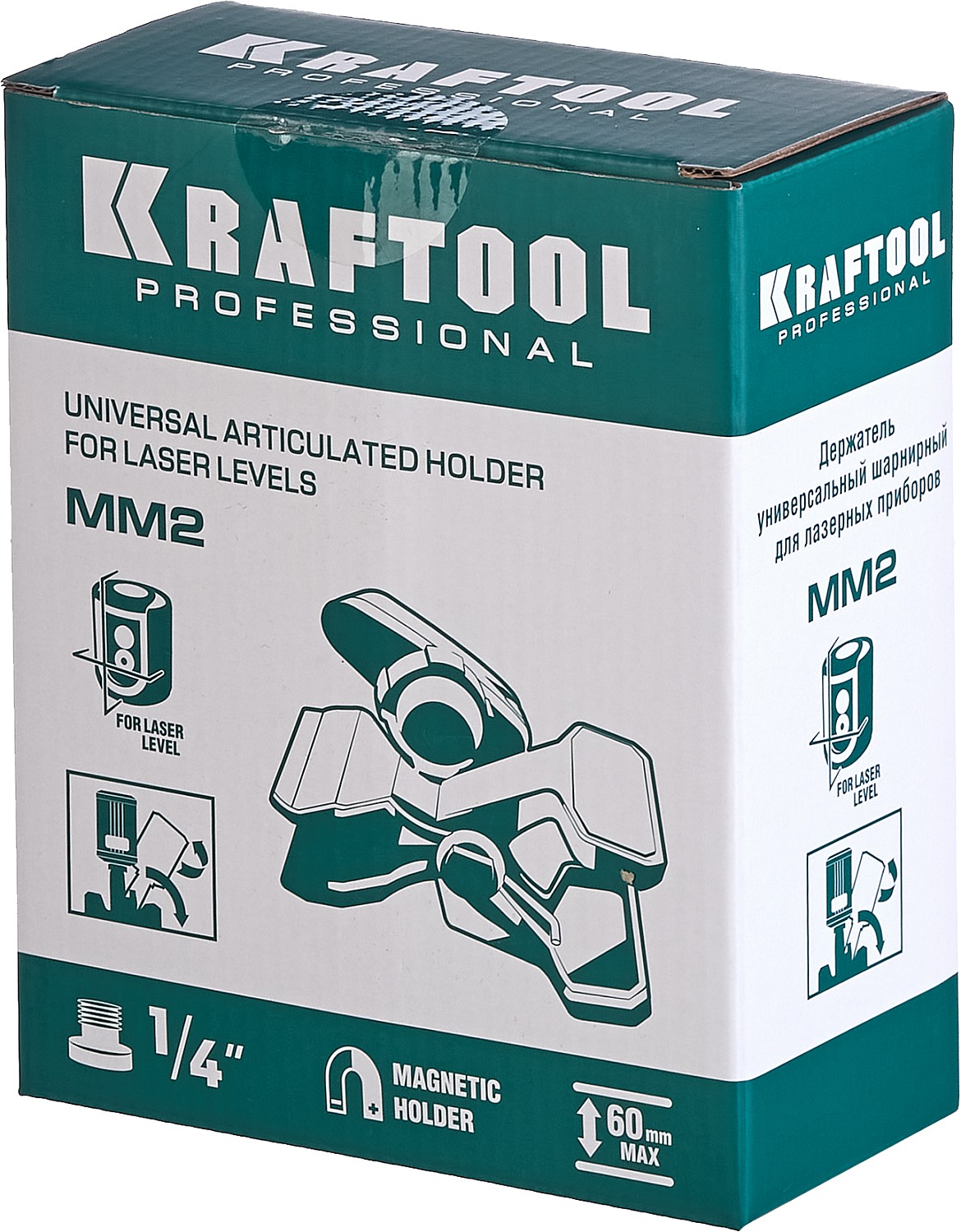 KRAFTOOL ММ2, универсальный шарнирный держатель-клипса (34704) — фото 10
