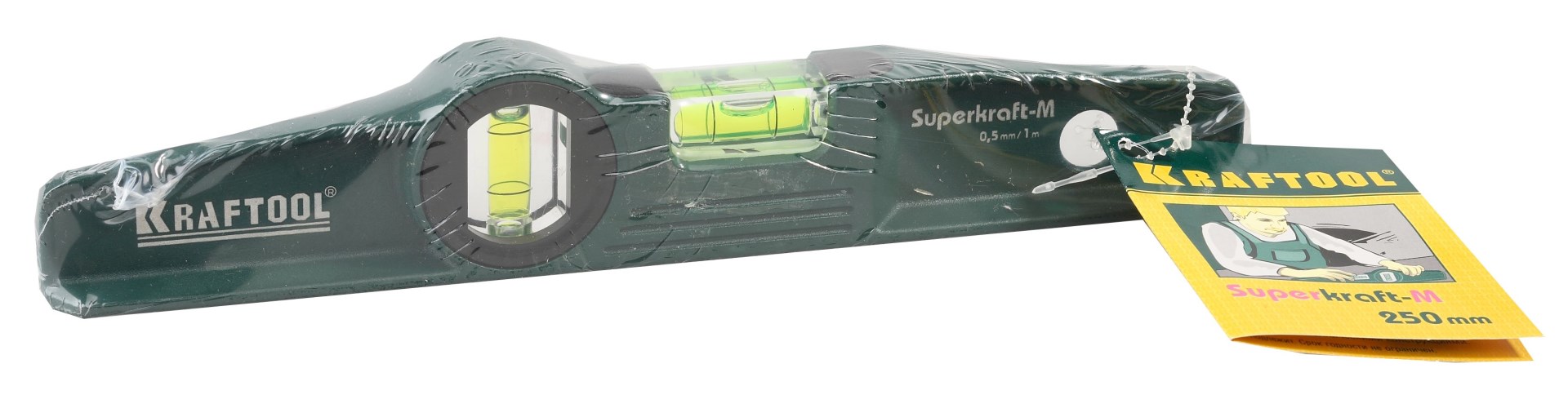 KRAFTOOL PROCAST, 250 мм, литой уровень (34717-025) — фото 8