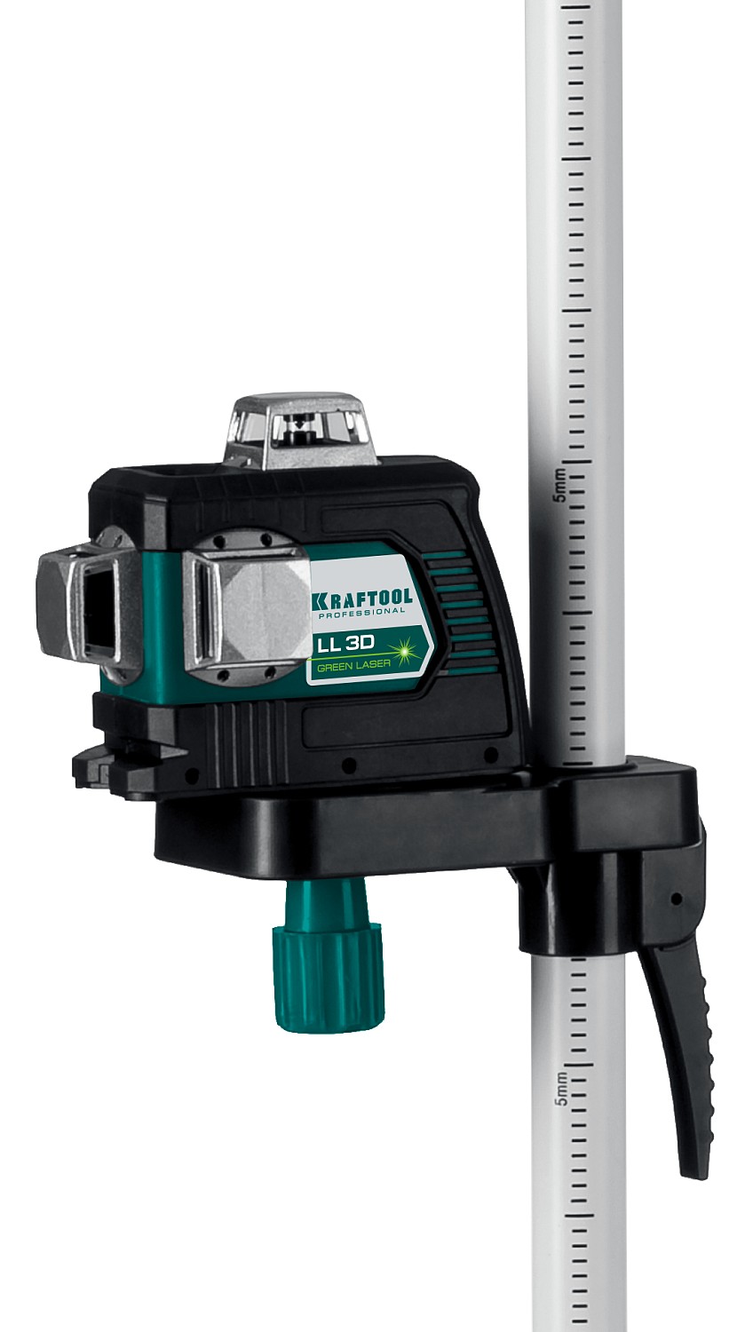 KRAFTOOL SP 36, элевационная распорная наборная штанга-штатив с треногой (34723) — фото 2