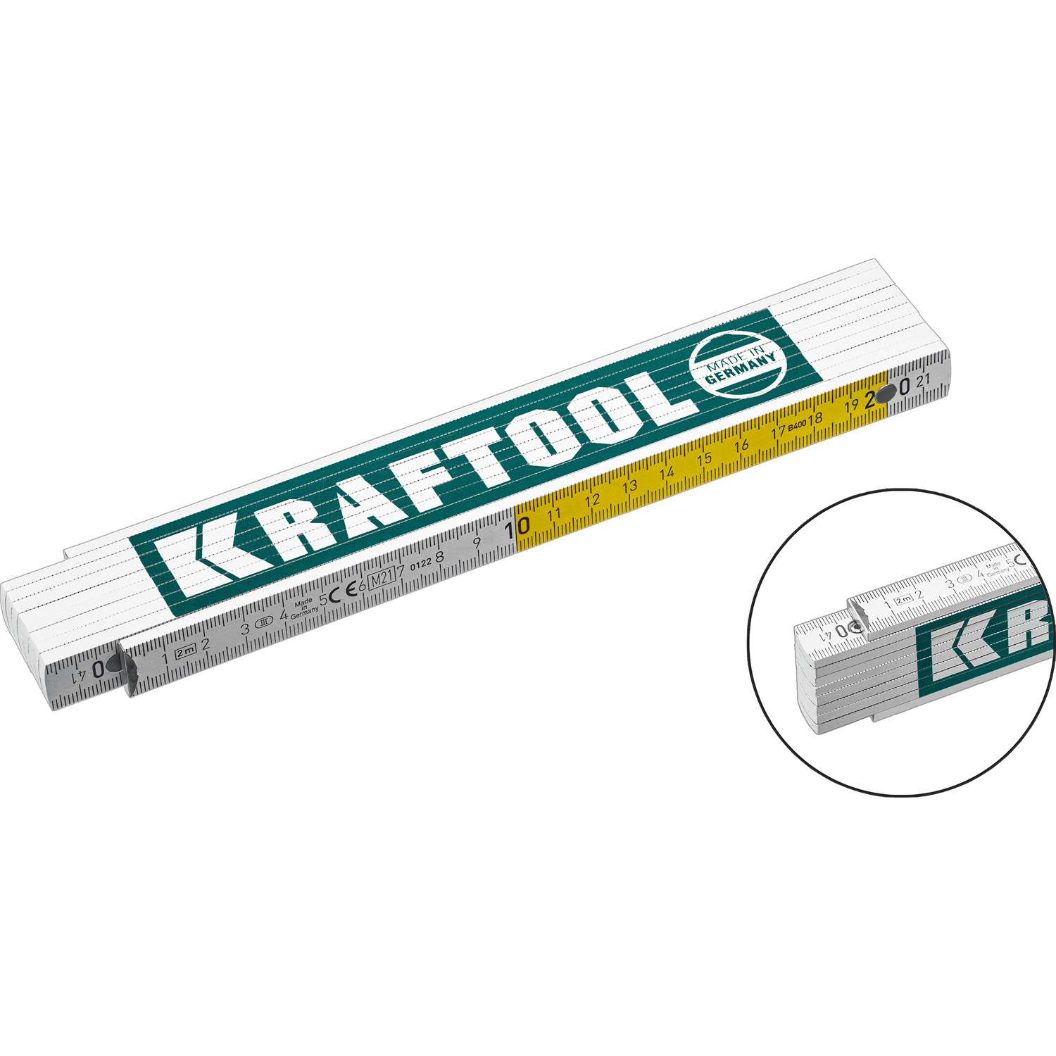 KRAFTOOL PRO-90, 2 м, профессиональный складной деревянный метр (34726) — фото 7