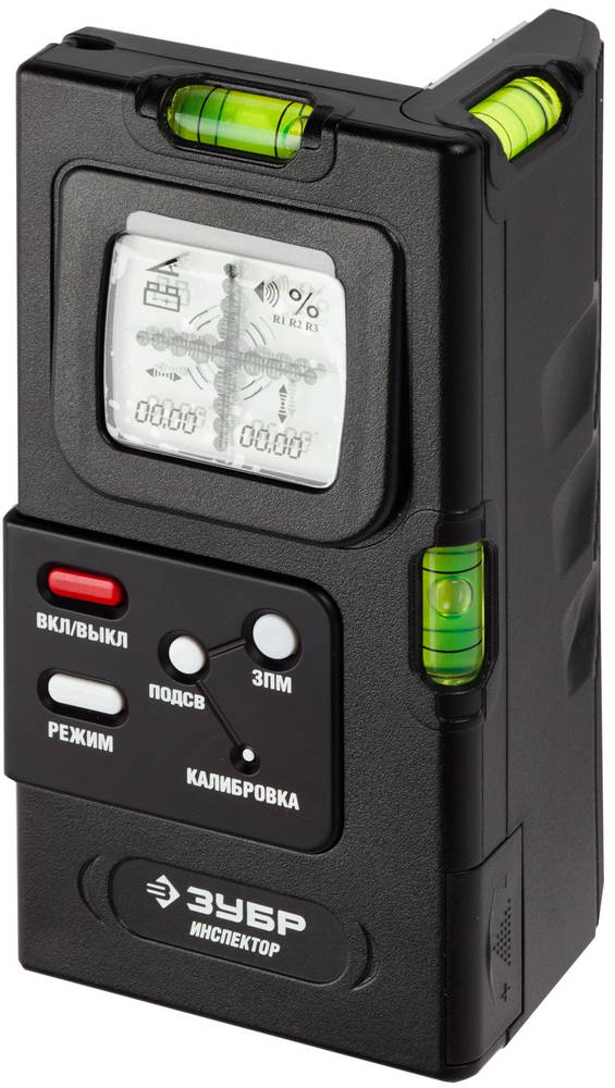 ЗУБР ИНСПЕКТОР, 3D ± 0.05, двухплоскостной, электронный уровень-уклономер , Профессионал (34747)
