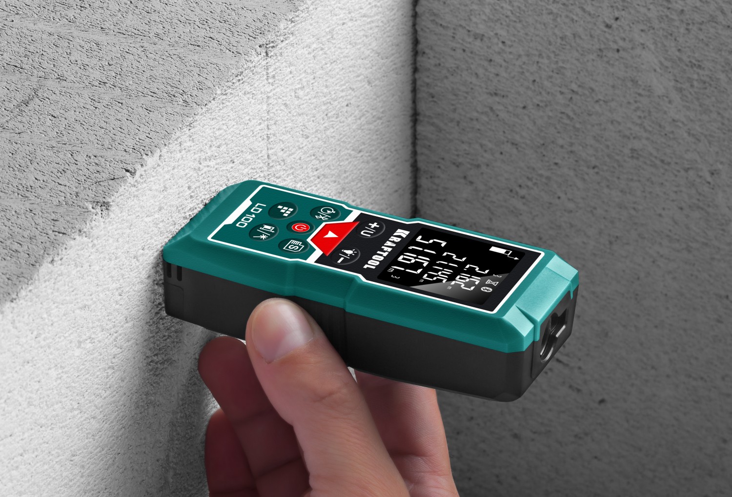 KRAFTOOL LD-100, 100 м, лазерный дальномер (34765) — фото 3