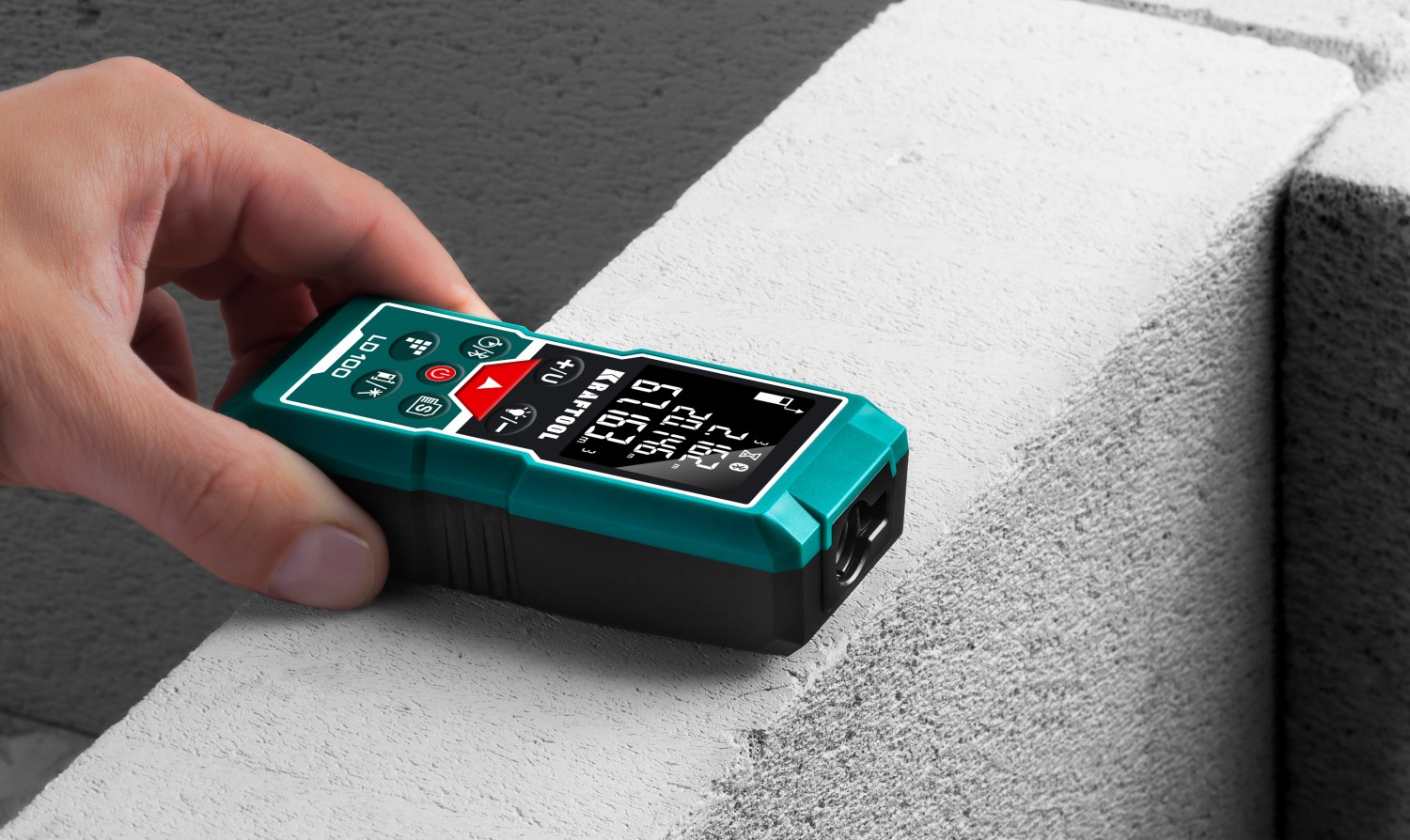 KRAFTOOL LD-100, 100 м, лазерный дальномер (34765) — фото 4