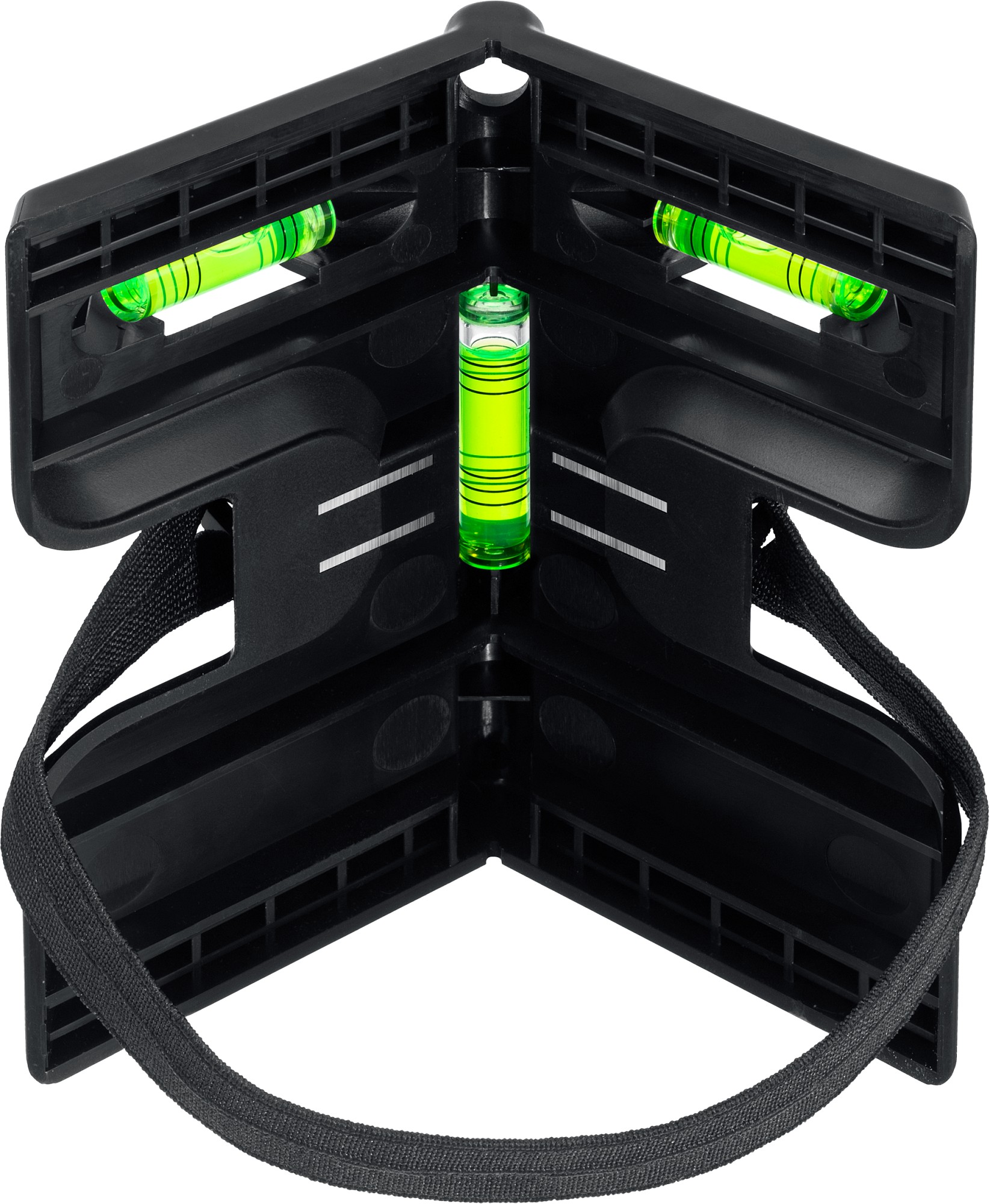 KRAFTOOL POST-LEVEL, 3 глазка, магнитный угловой уровень (34788) — фото 2